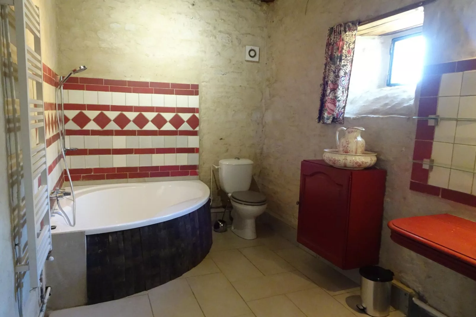 Holiday home in Saint Lô d'Ourville-Bathroom
