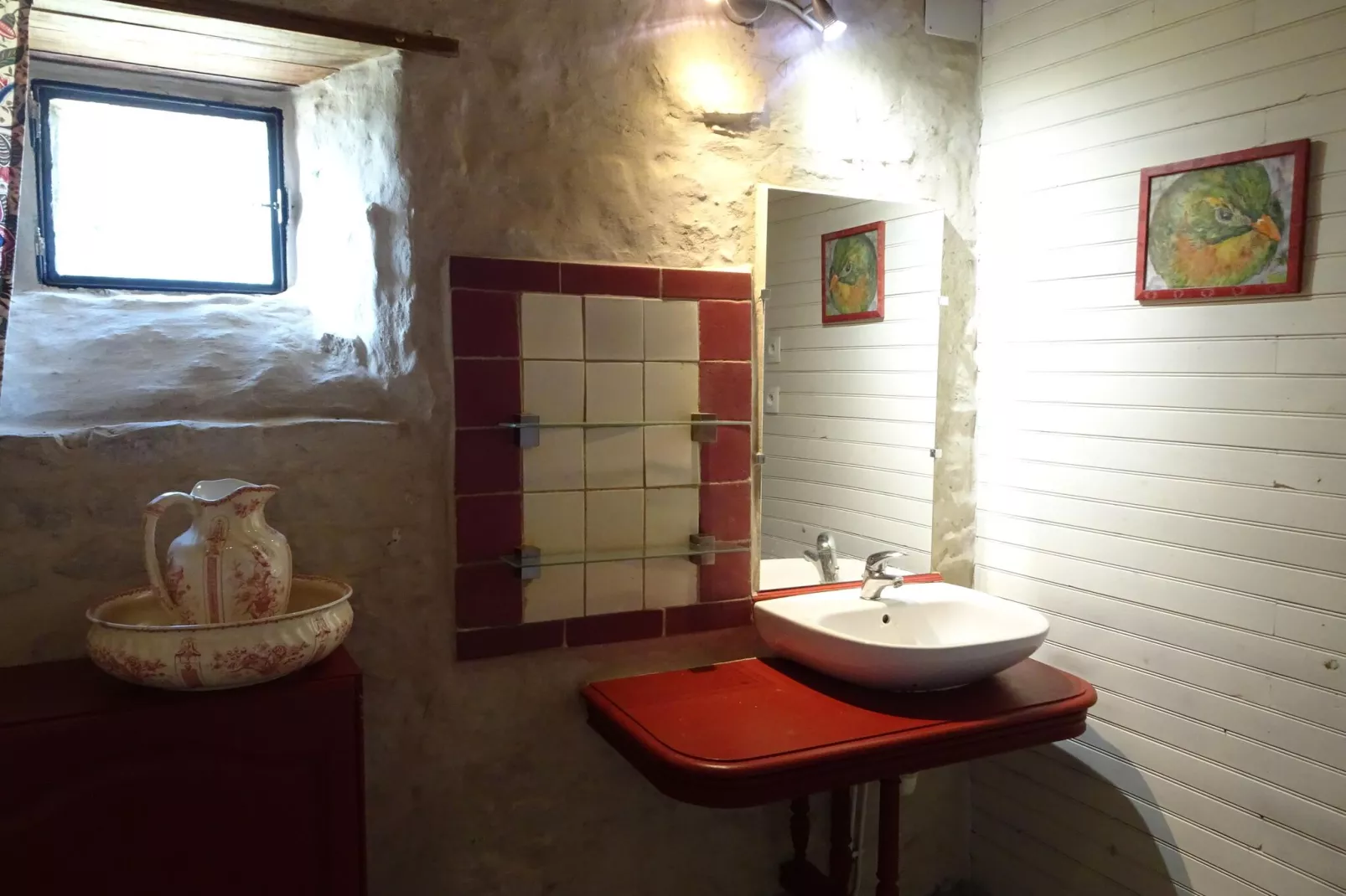 Holiday home in Saint Lô d'Ourville-Bathroom