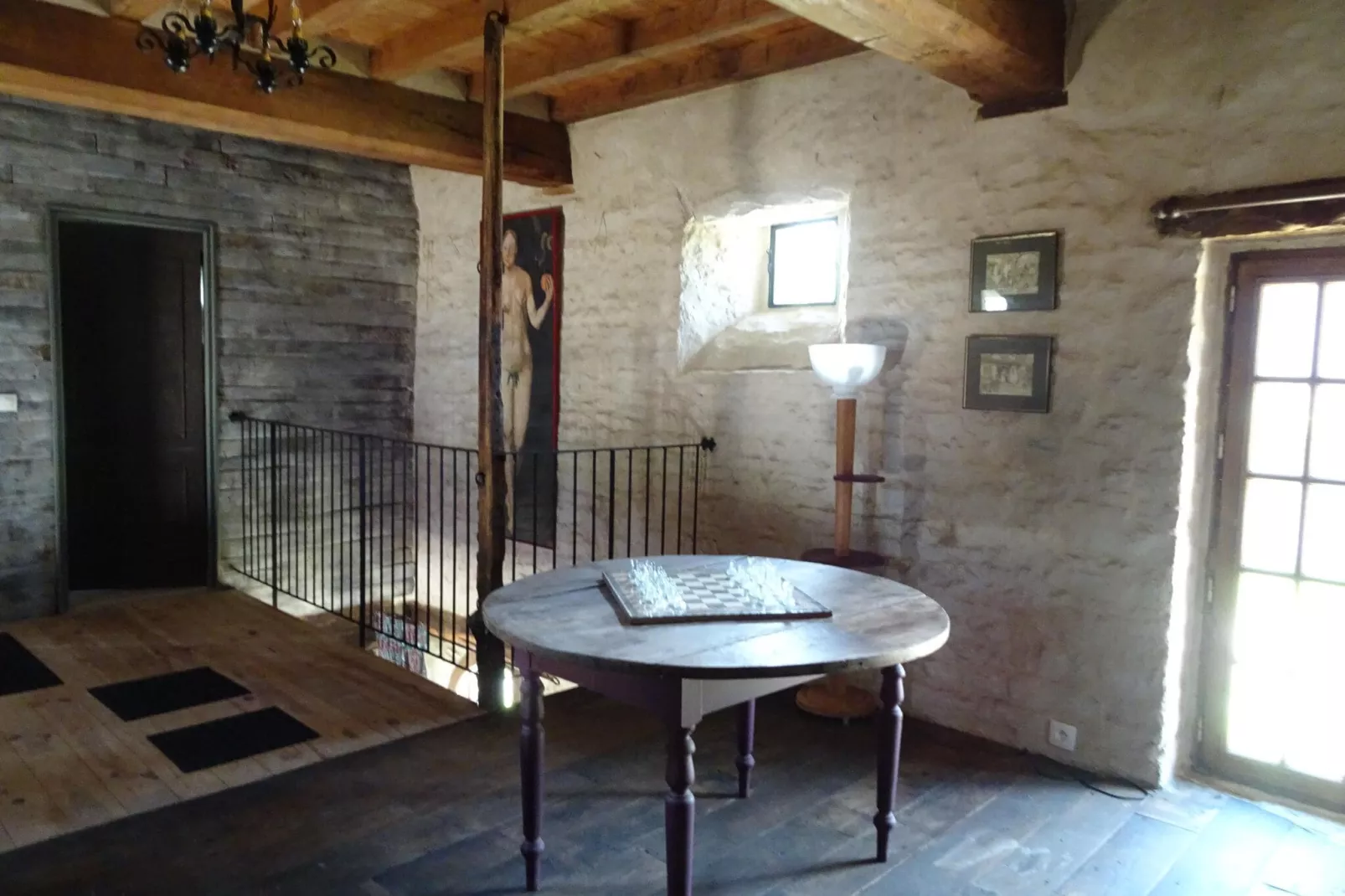 Holiday home in Saint Lô d'Ourville-Terrace balcony
