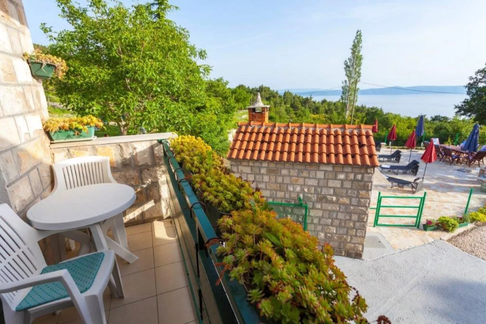 Villa Ljubini Dvori-Balcon-terrasse