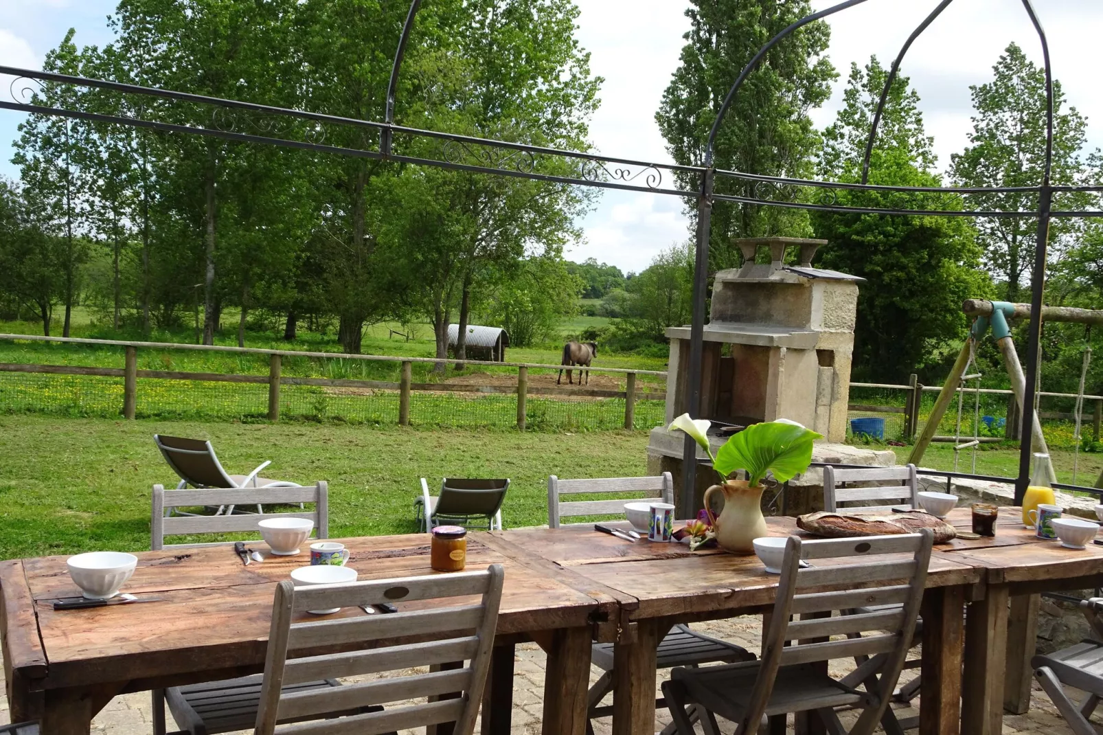 Holiday home in Saint Lô d'Ourville-Gardens summer