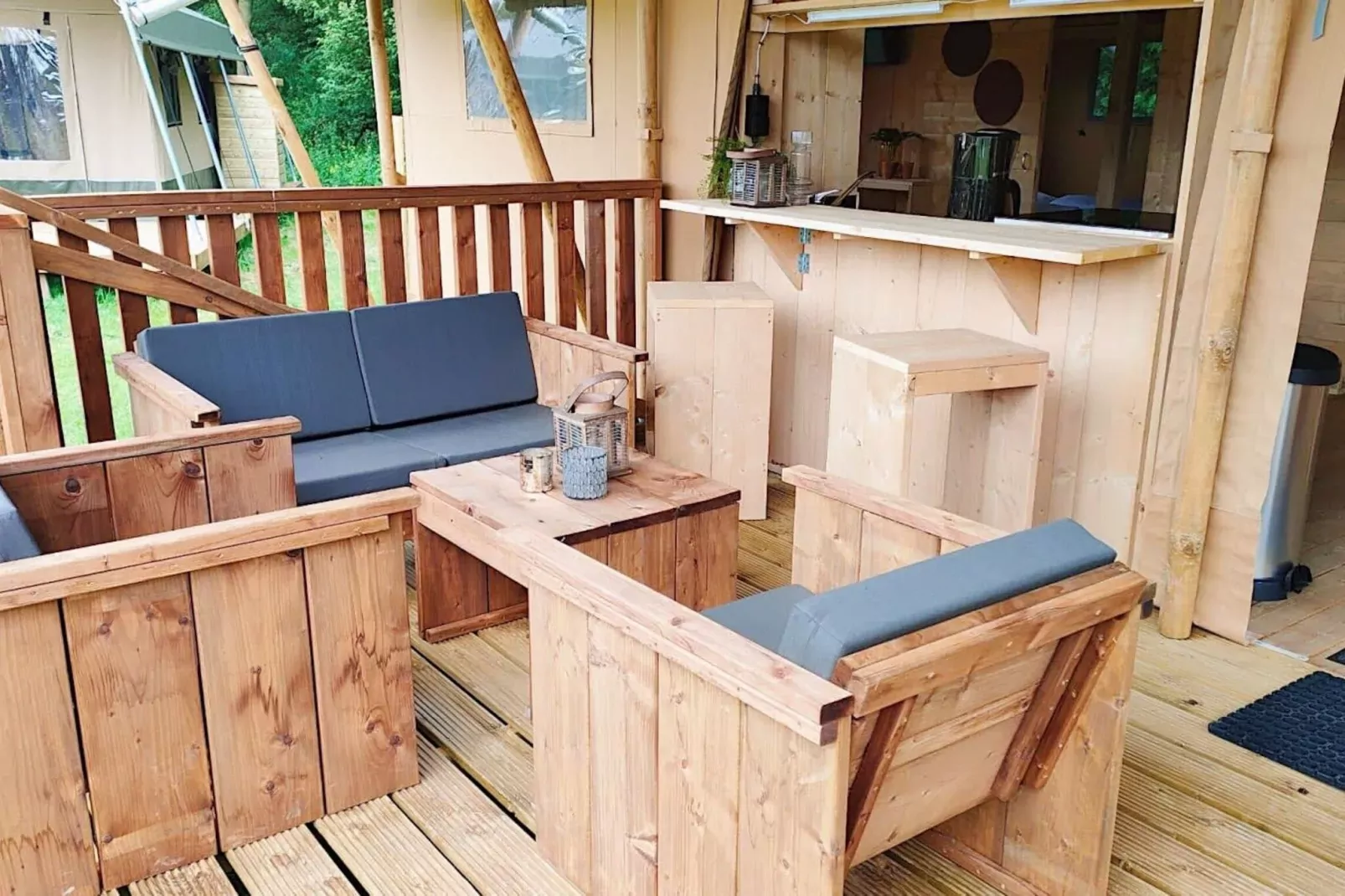 Vakantiepark Molengroet 13-Terrace balcony