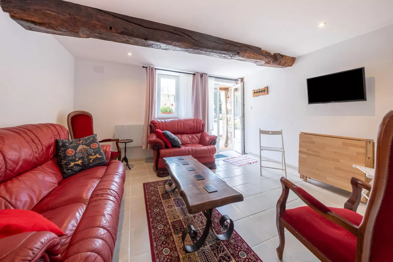 La Petite Houssaye-Wohnzimmer