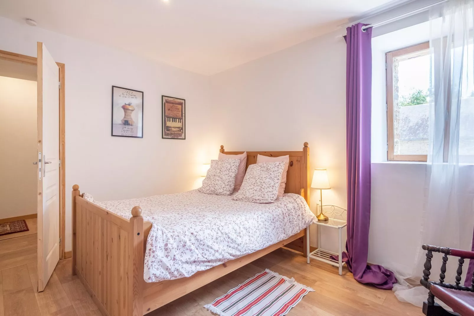 La Petite Houssaye-Schlafzimmer