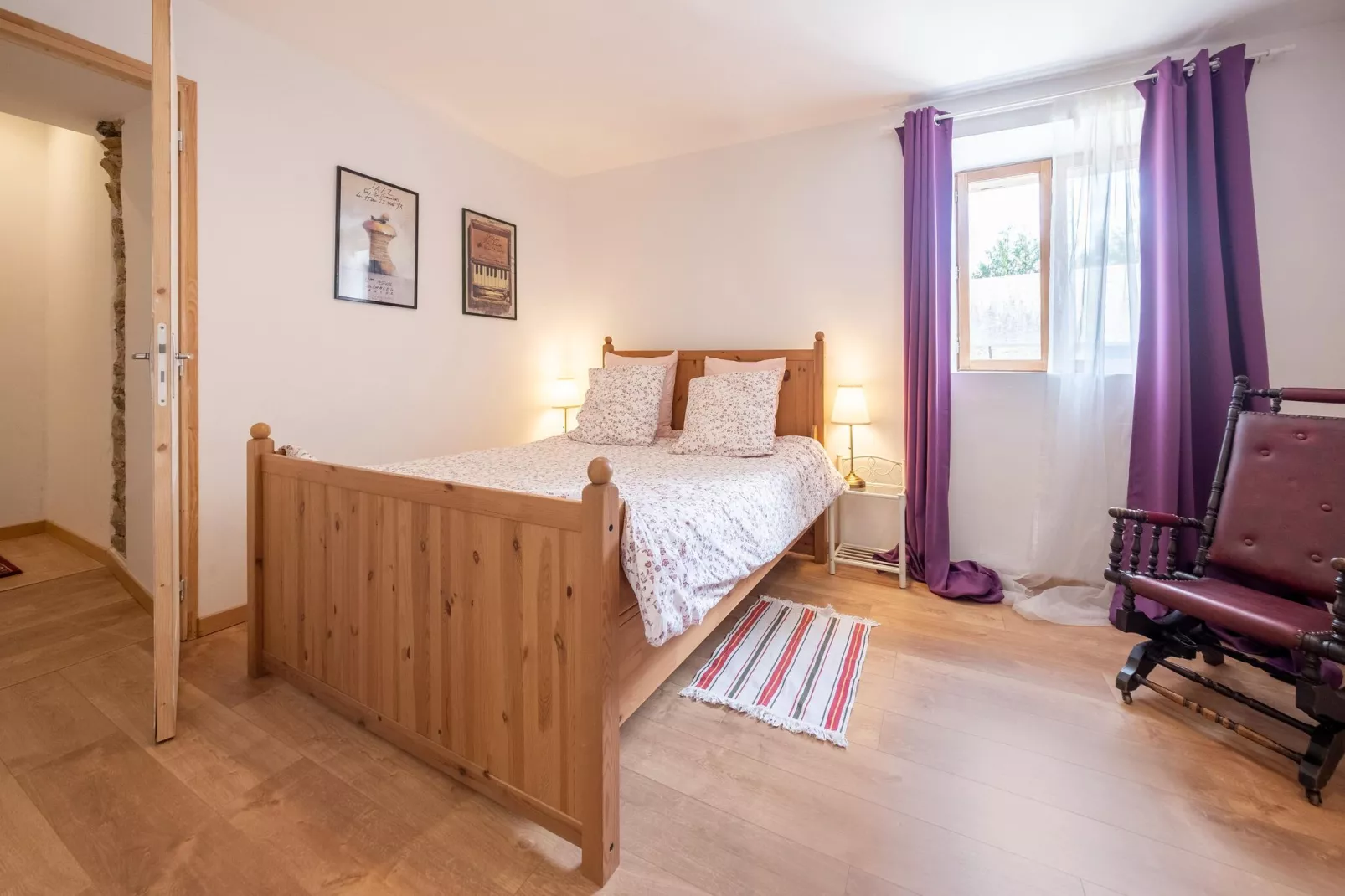 La Petite Houssaye-Schlafzimmer