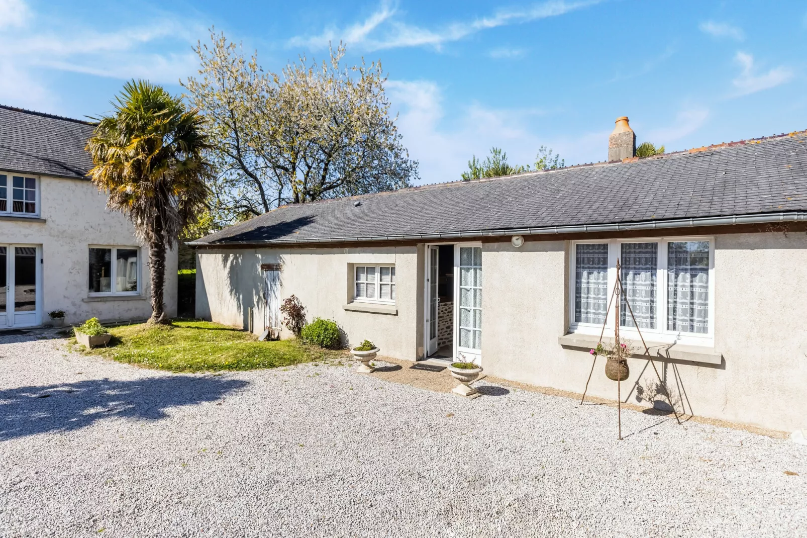 Maison de vacances Montaigu la Brisette-Extérieur été