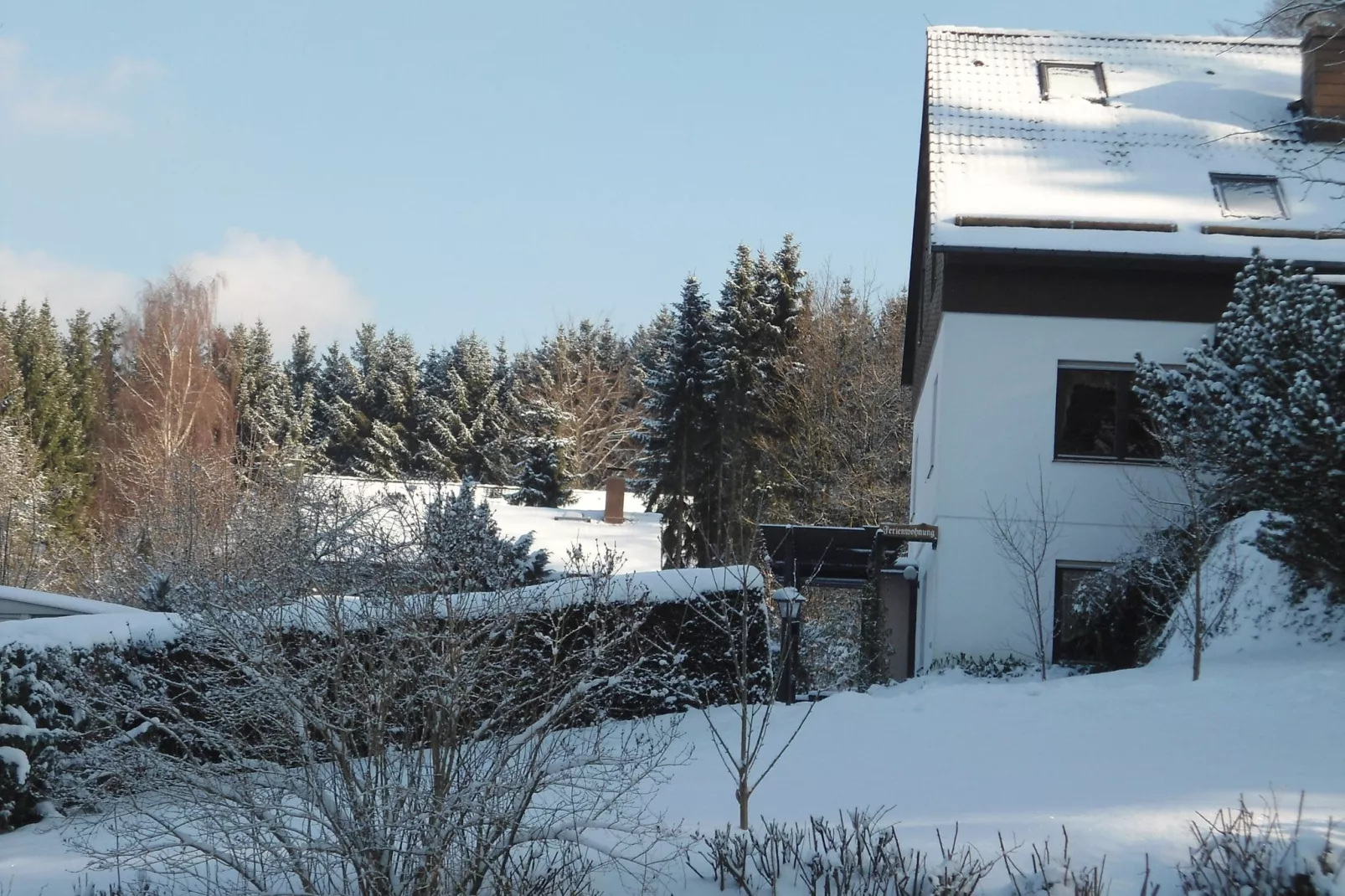 Am Berg-Exterior in winter