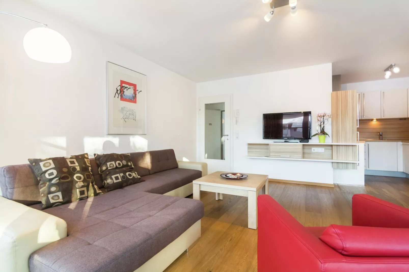Apartment Schatzspitze-Living room