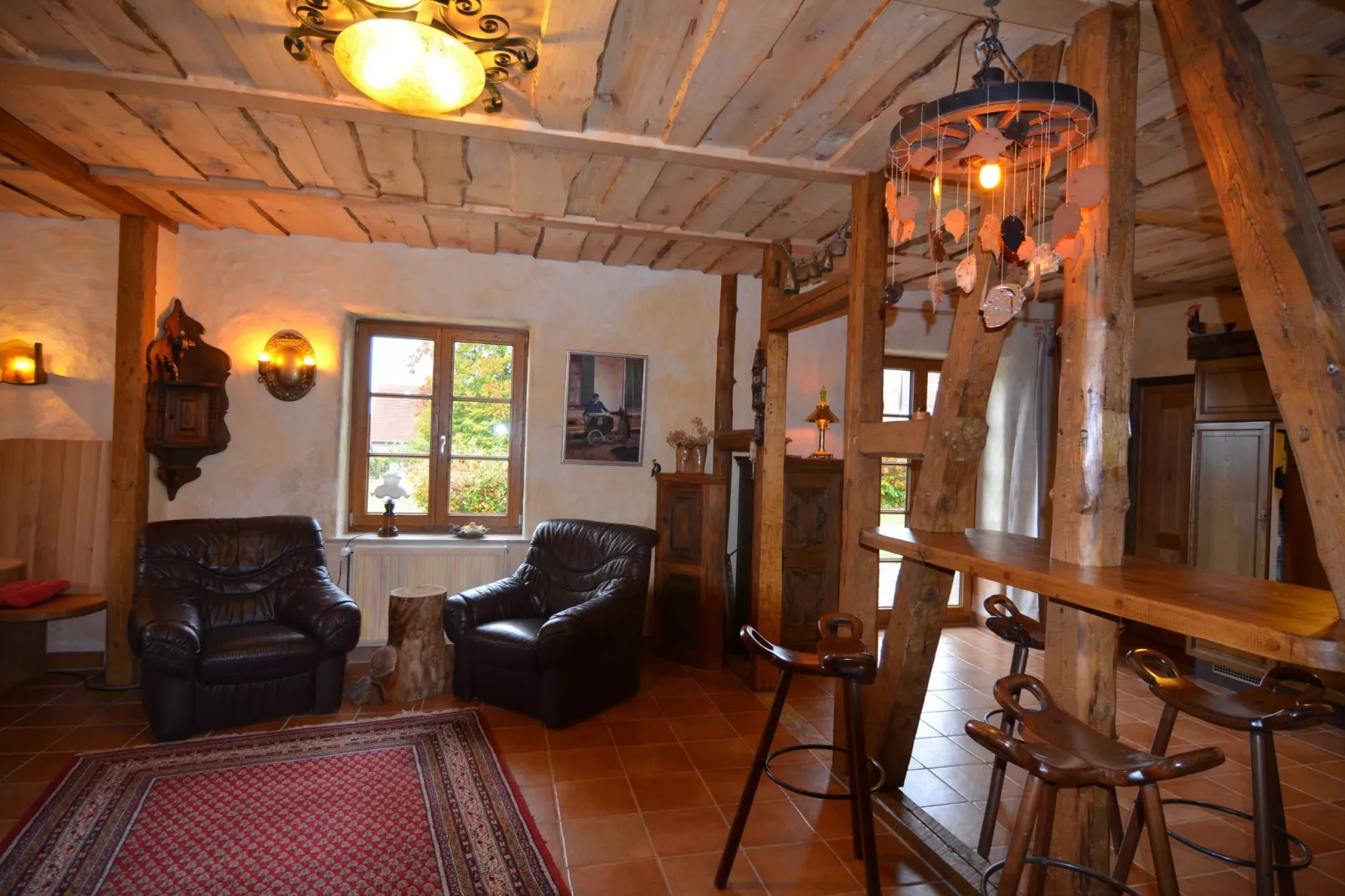 Villa Türmchen-Living room