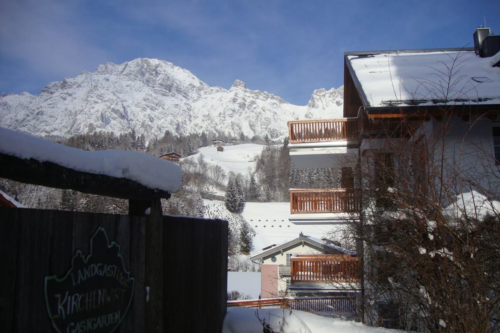 Apartment Schatzspitze-Garden winter