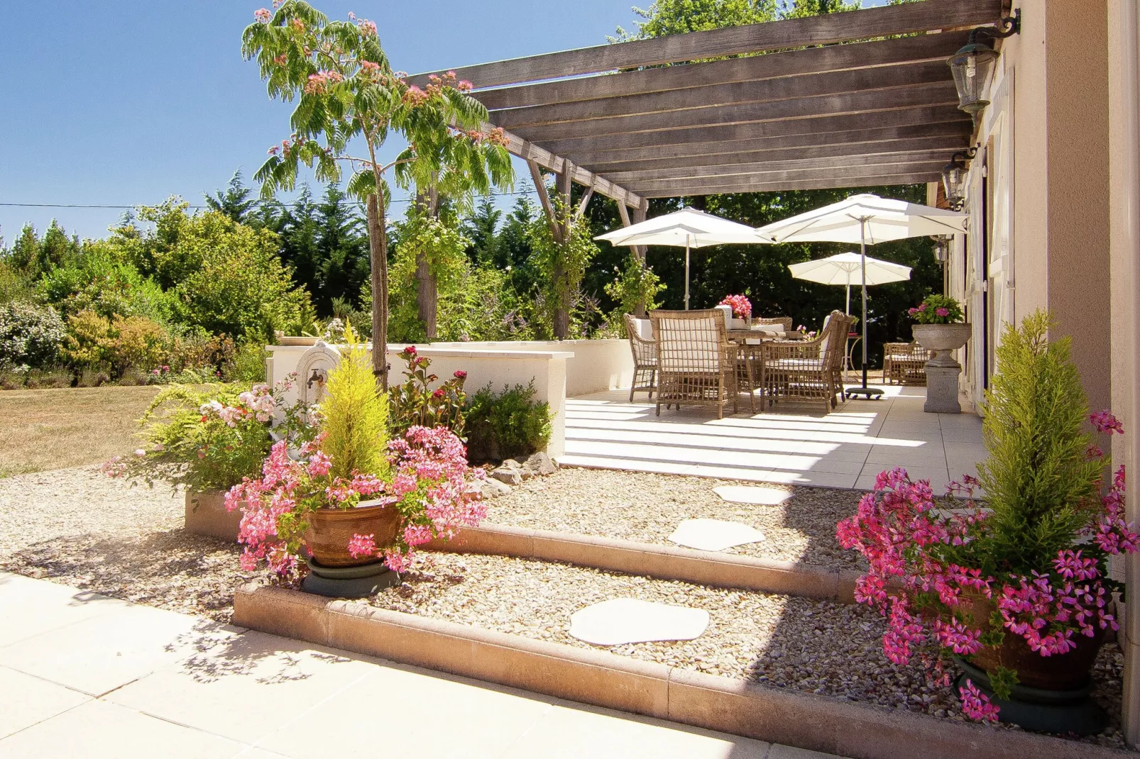 La Haute Prèze 34 près de la Dordogne-Terrassenbalkon