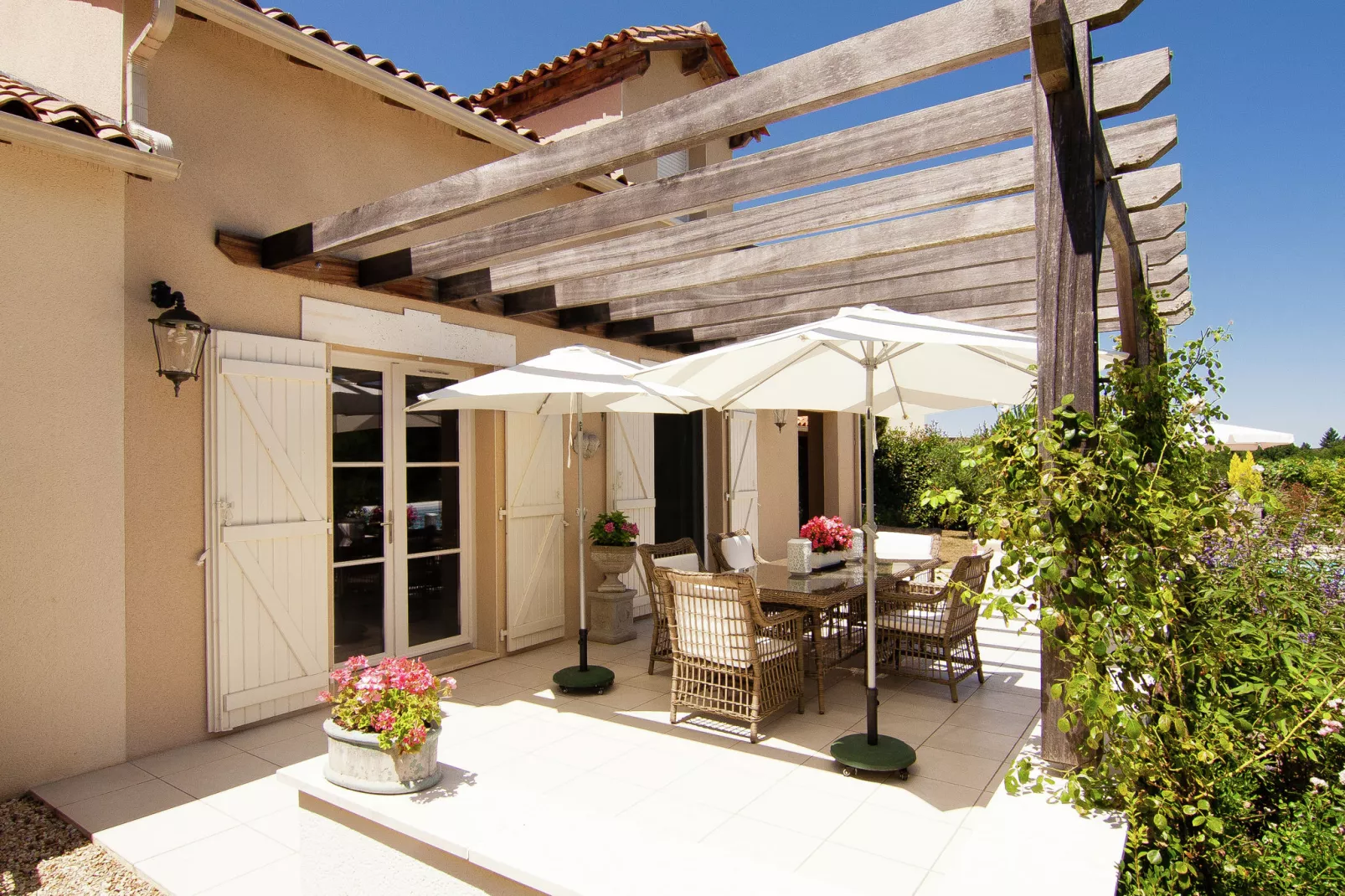 La Haute Prèze 34 près de la Dordogne-Terrassenbalkon