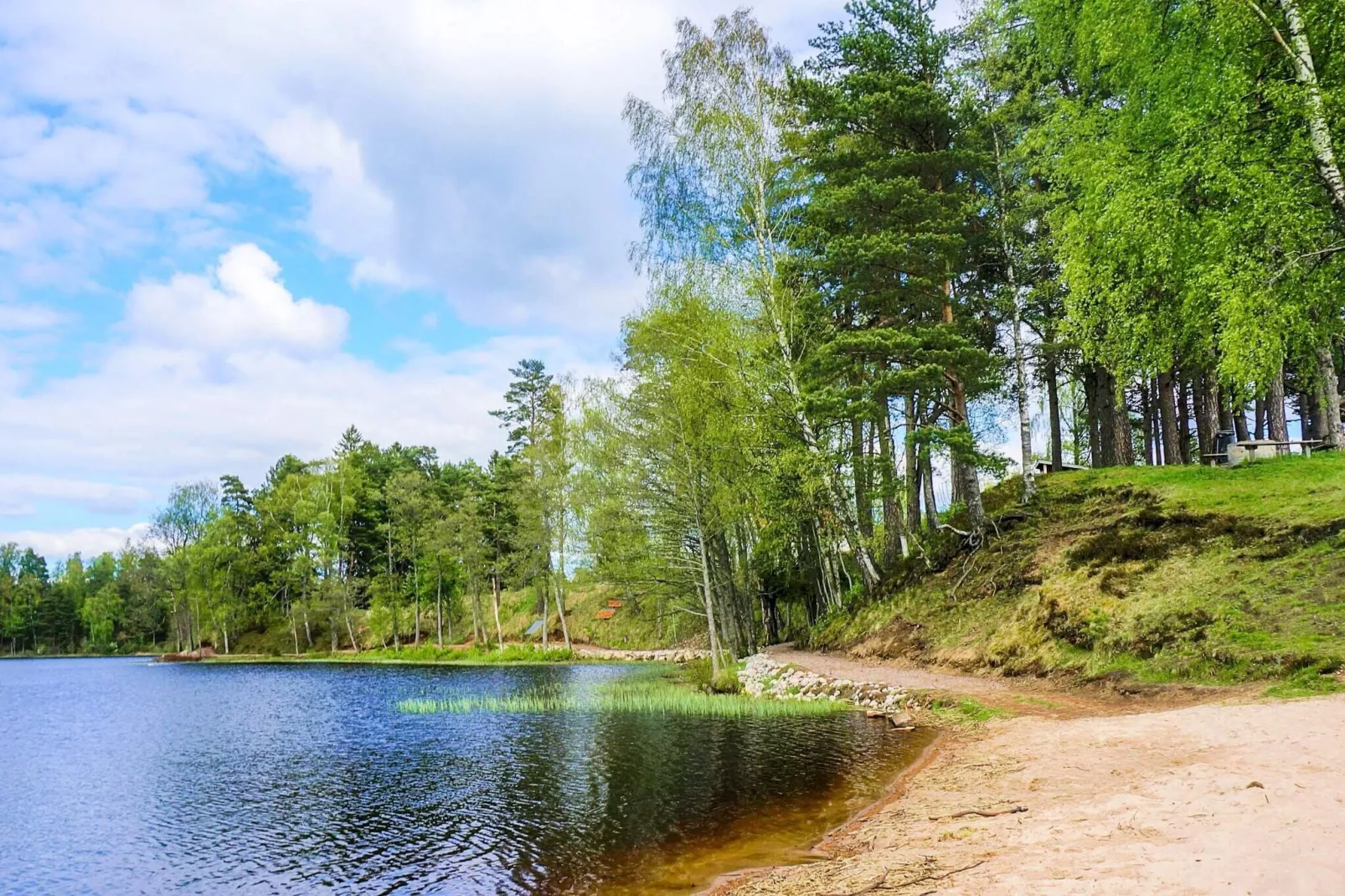 4 person holiday home in SANDHEM-Water view