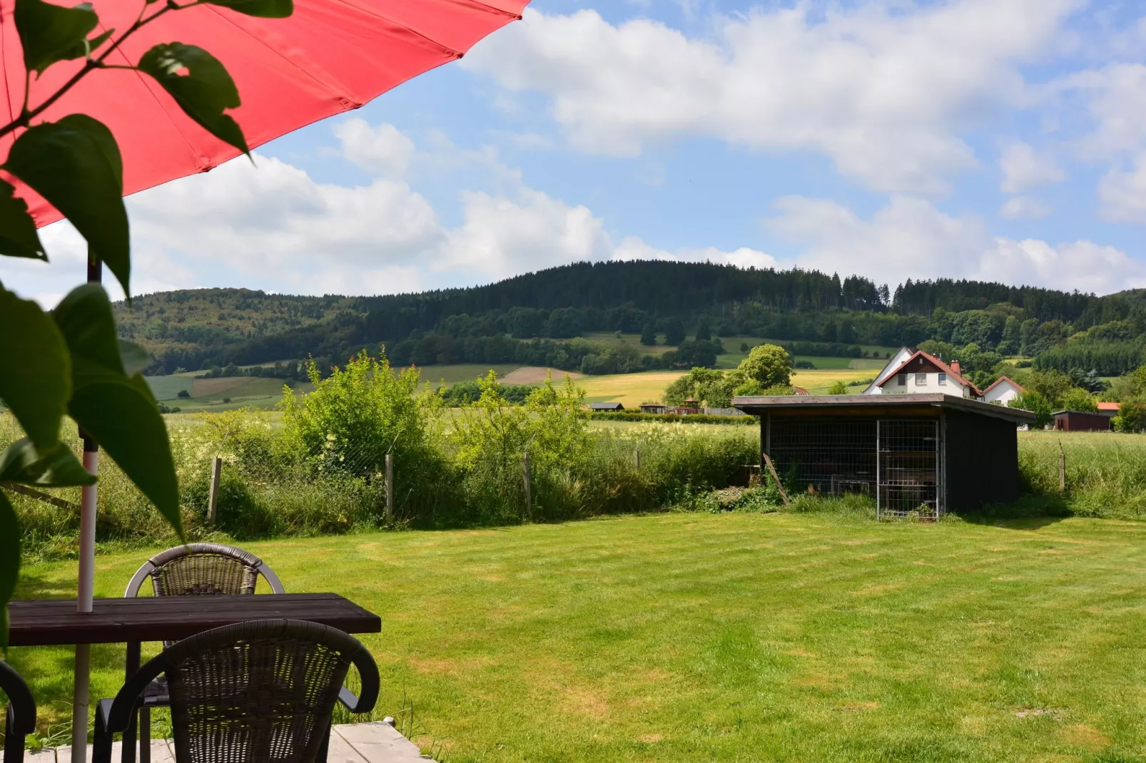 Sauerland - Diemelsee-Gardens in summer