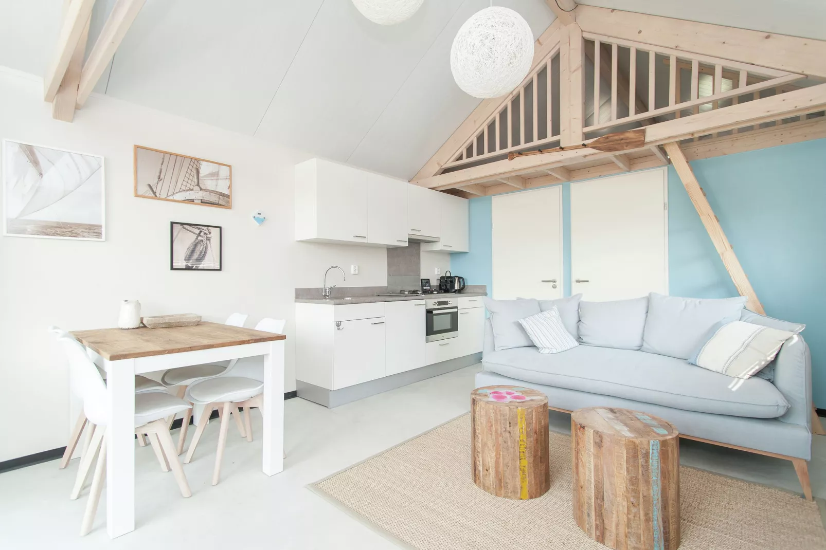 Sea Lodges Bloemendaal 2-Wohnzimmer