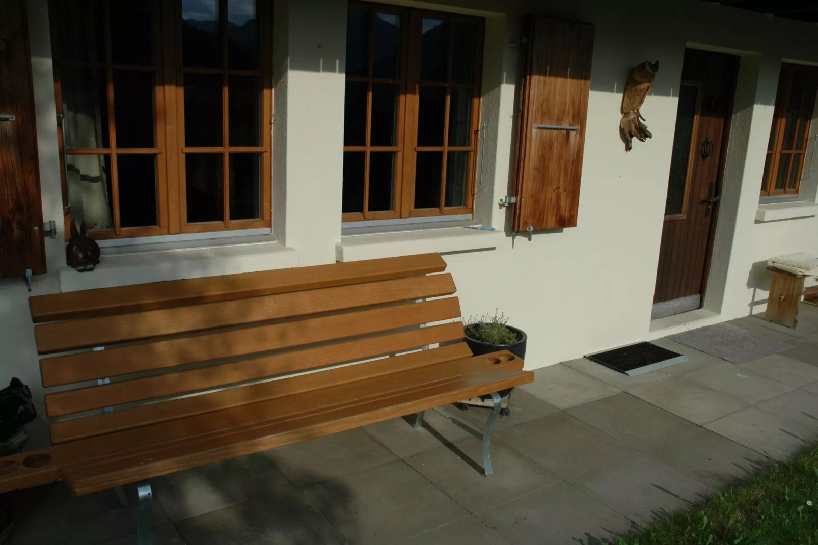 Chalet Chützli-Terrace balcony