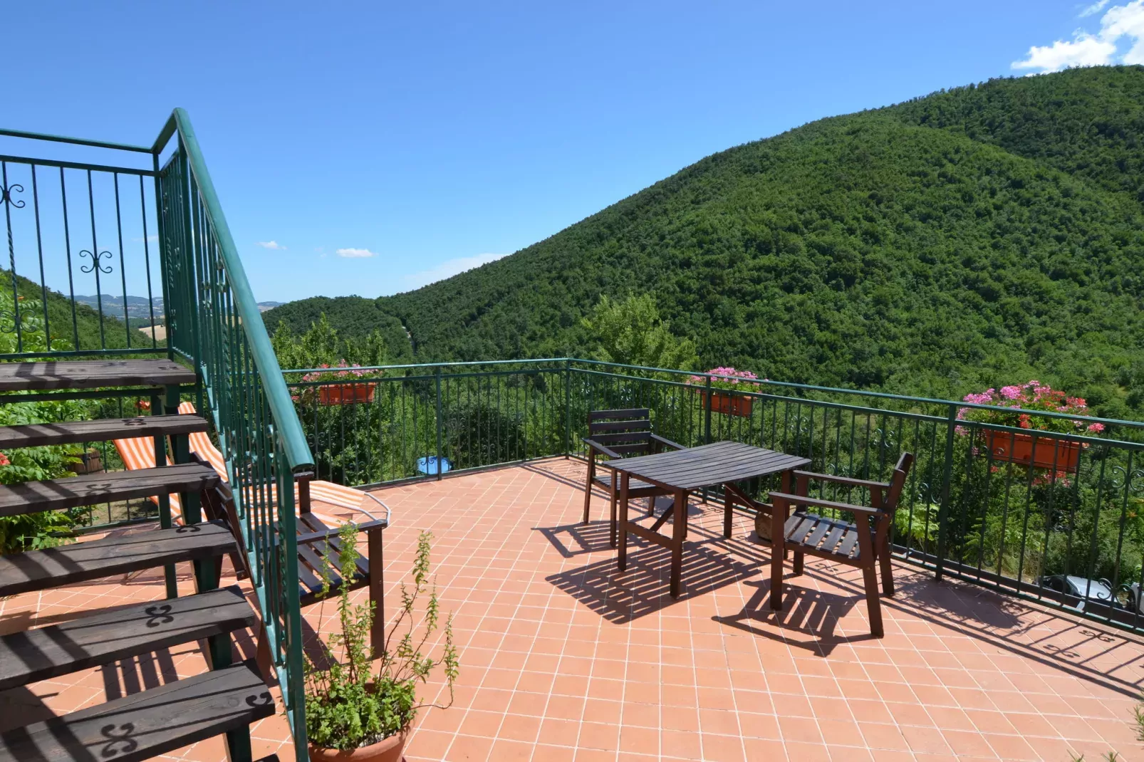 Fuoco-Aussicht Sommer