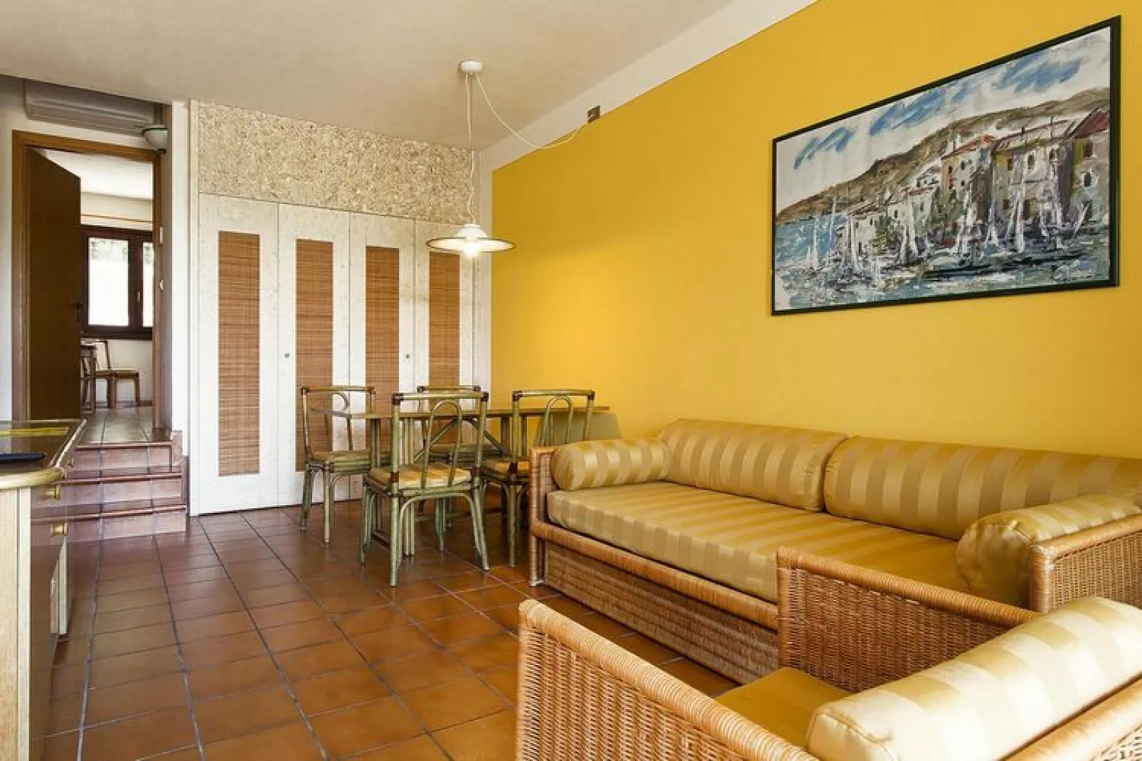 Apartments Poiano, Garda-trilo lake view-Living room