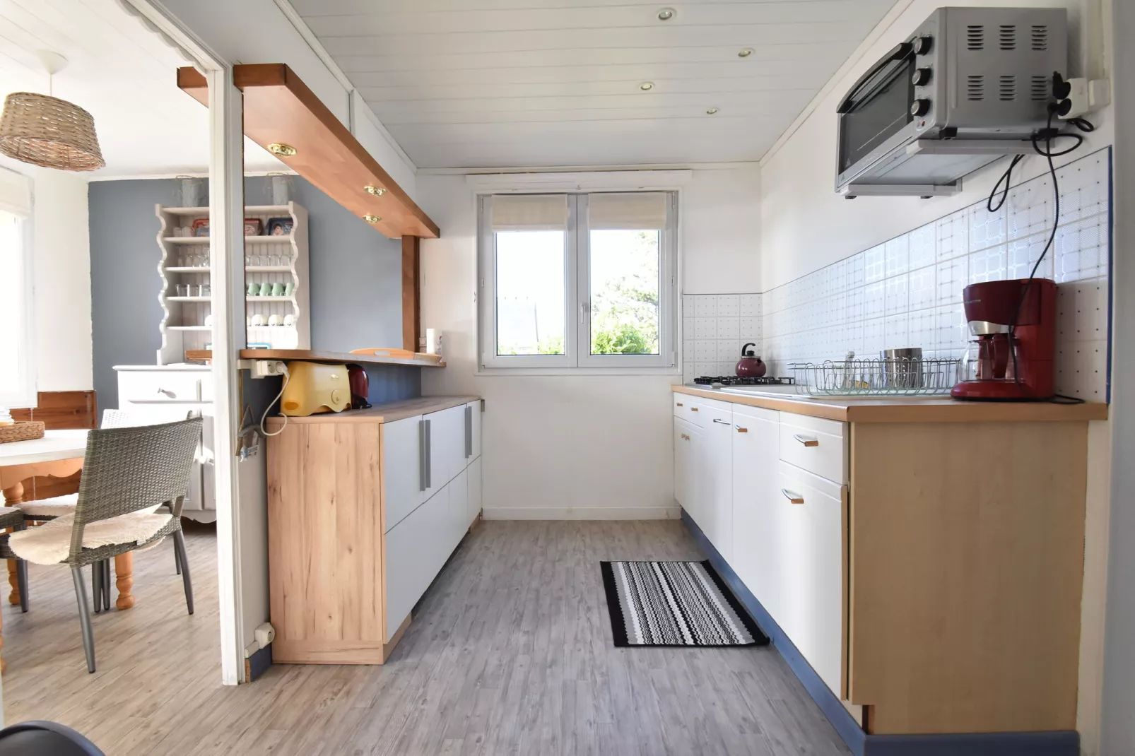 Malerisches Ferienhaus in Fermanville in Meeresnähe-Küche