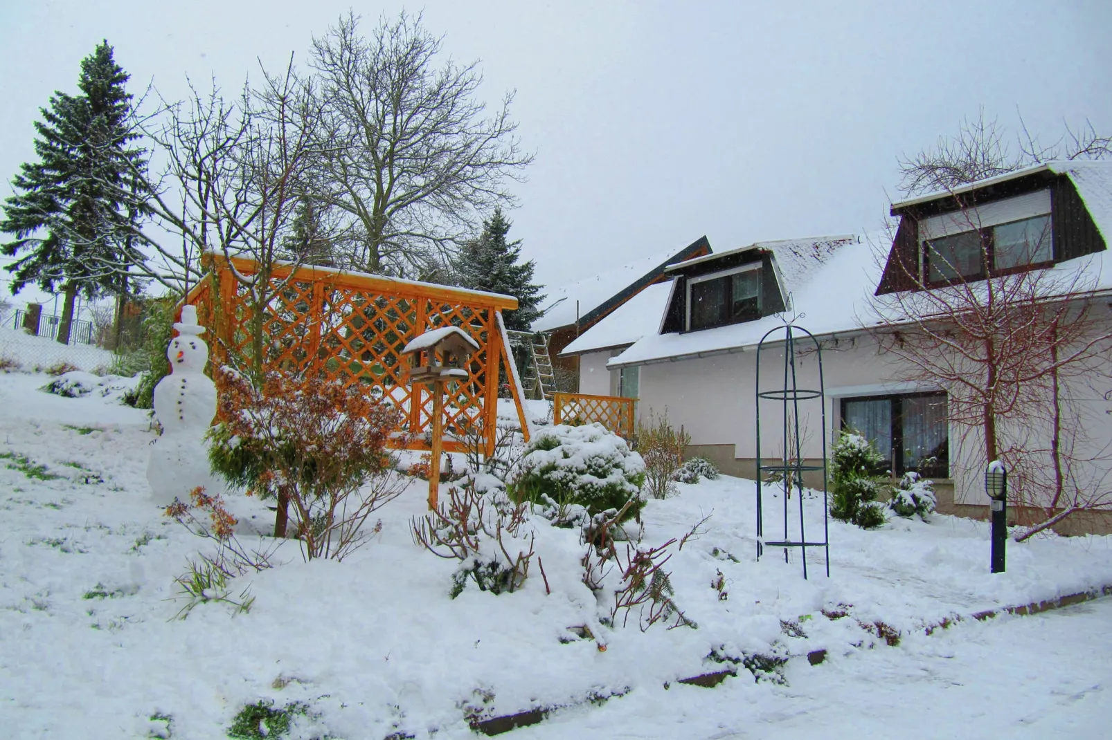 Am Sandberg-Exterior winter