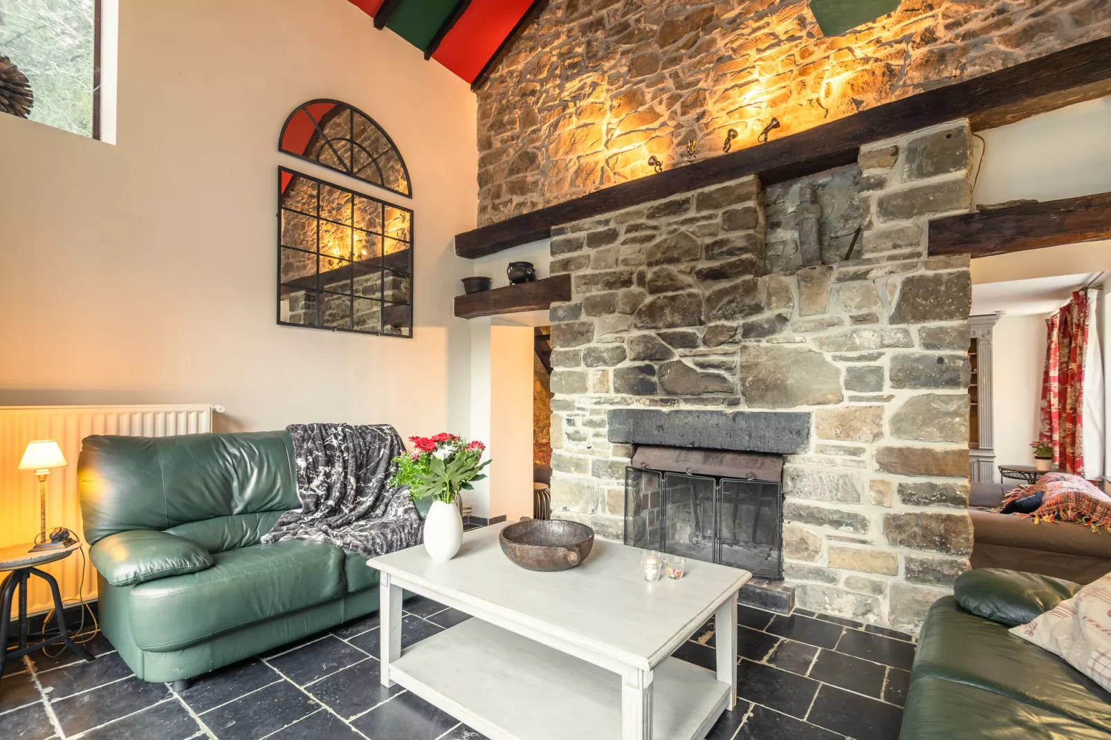 Les Herbes de Maredsous-Living room