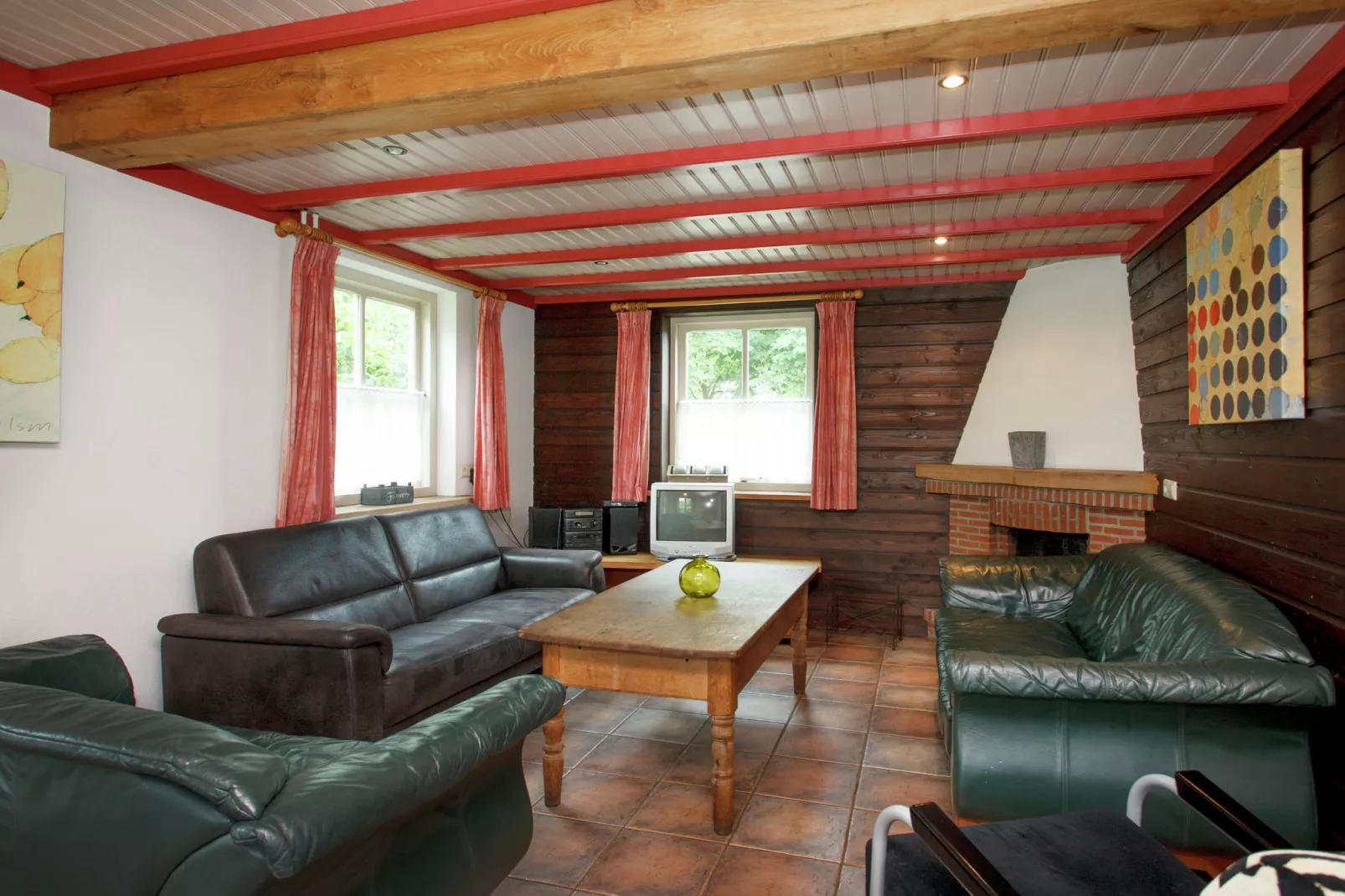 Landhoeve buitenman-Living room