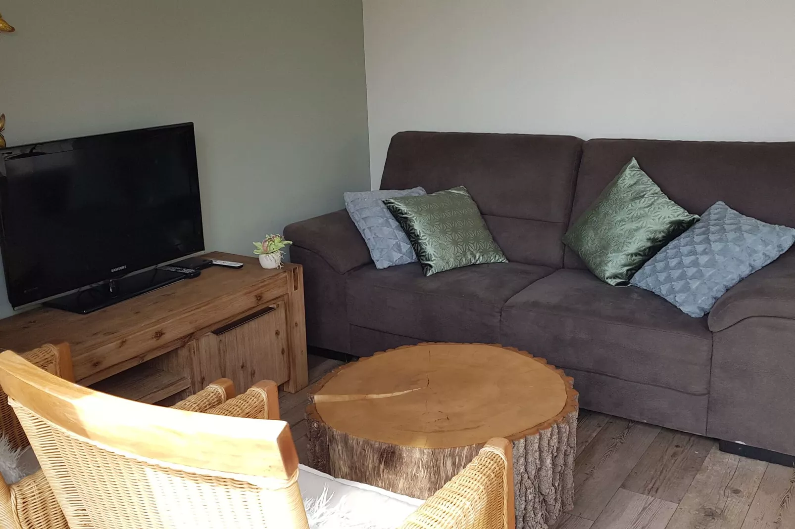 Vakantiehuis De Weide Blick-Living room