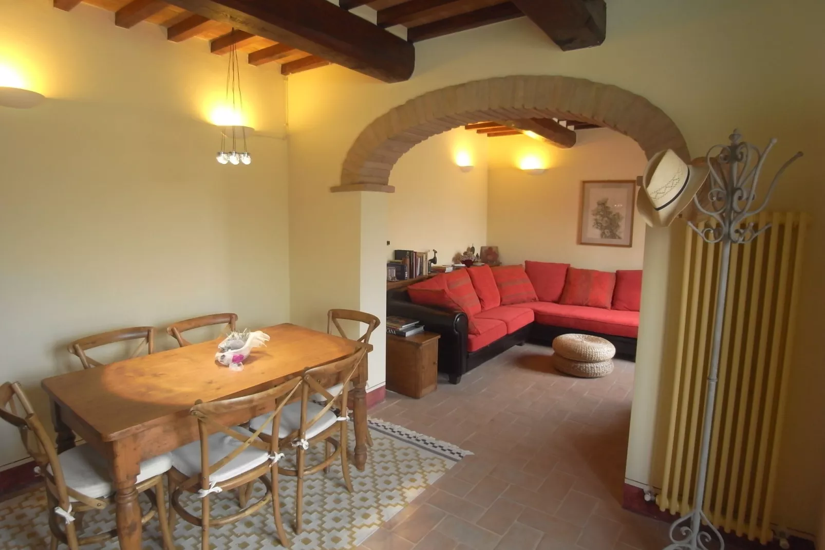 Casina la Graziosa-Living room