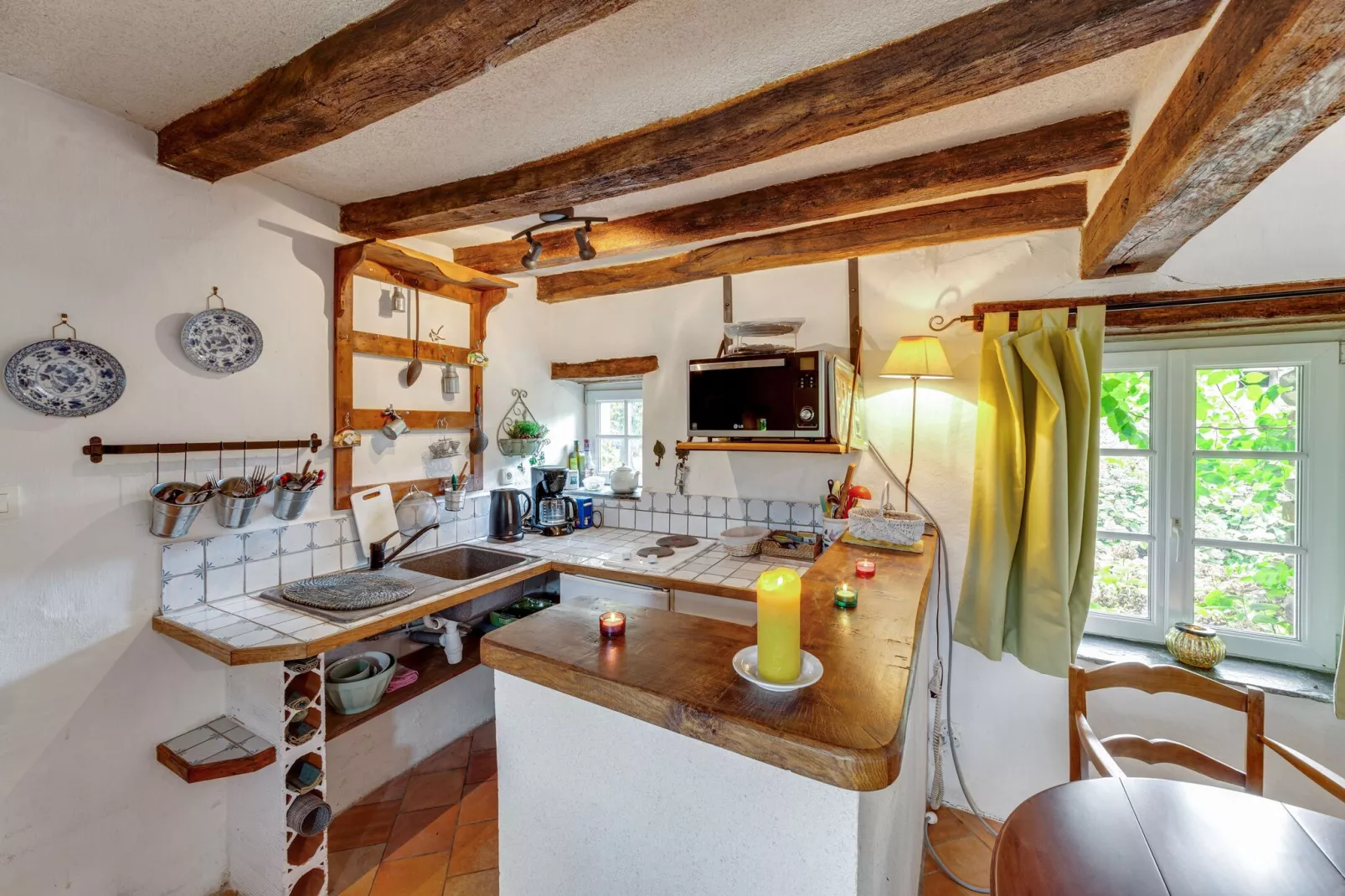 Maison de vacances St Laurent des Mortiers-Küche