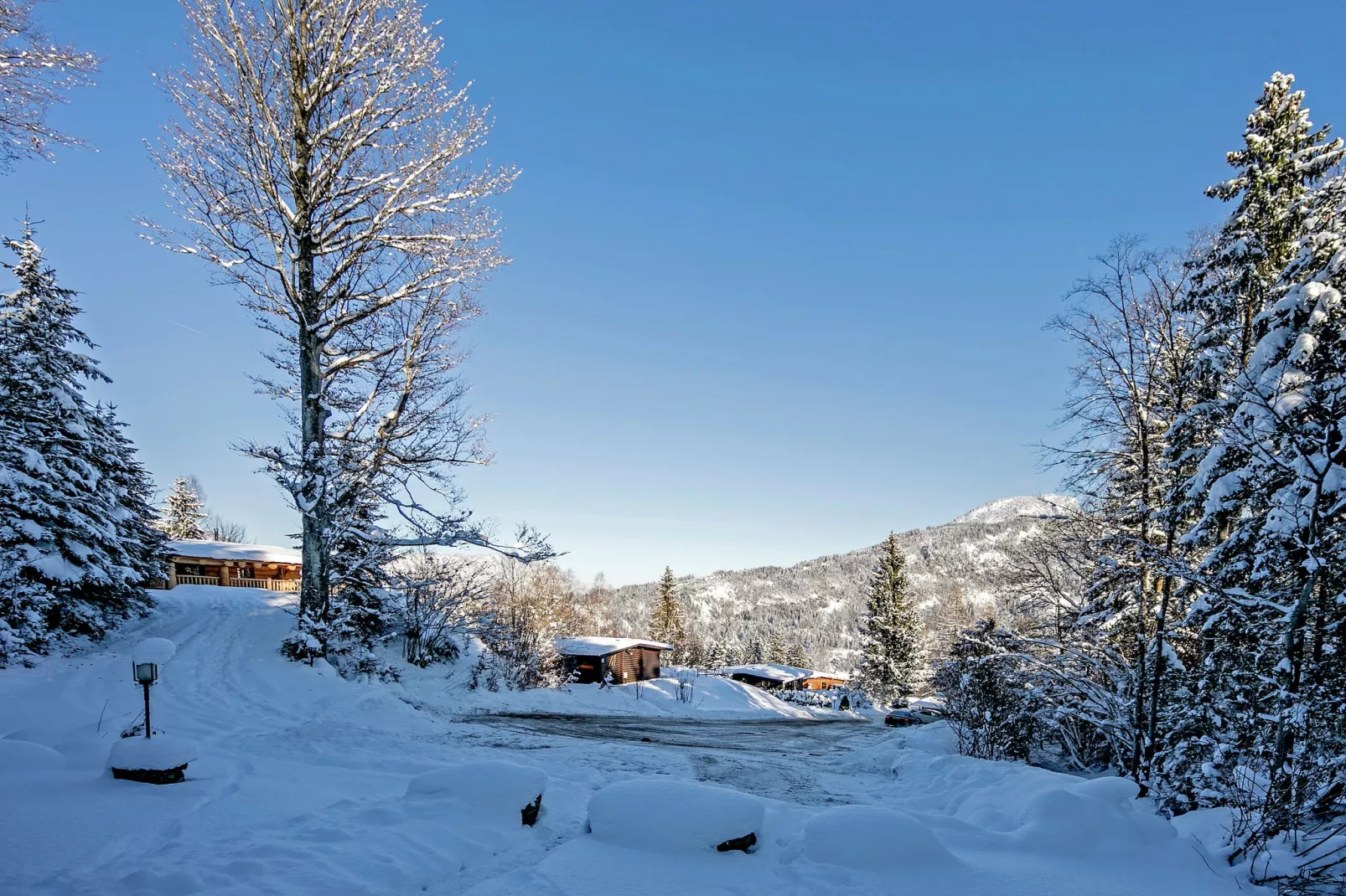 Chalet Catharina im Brixental-Aussicht Winter