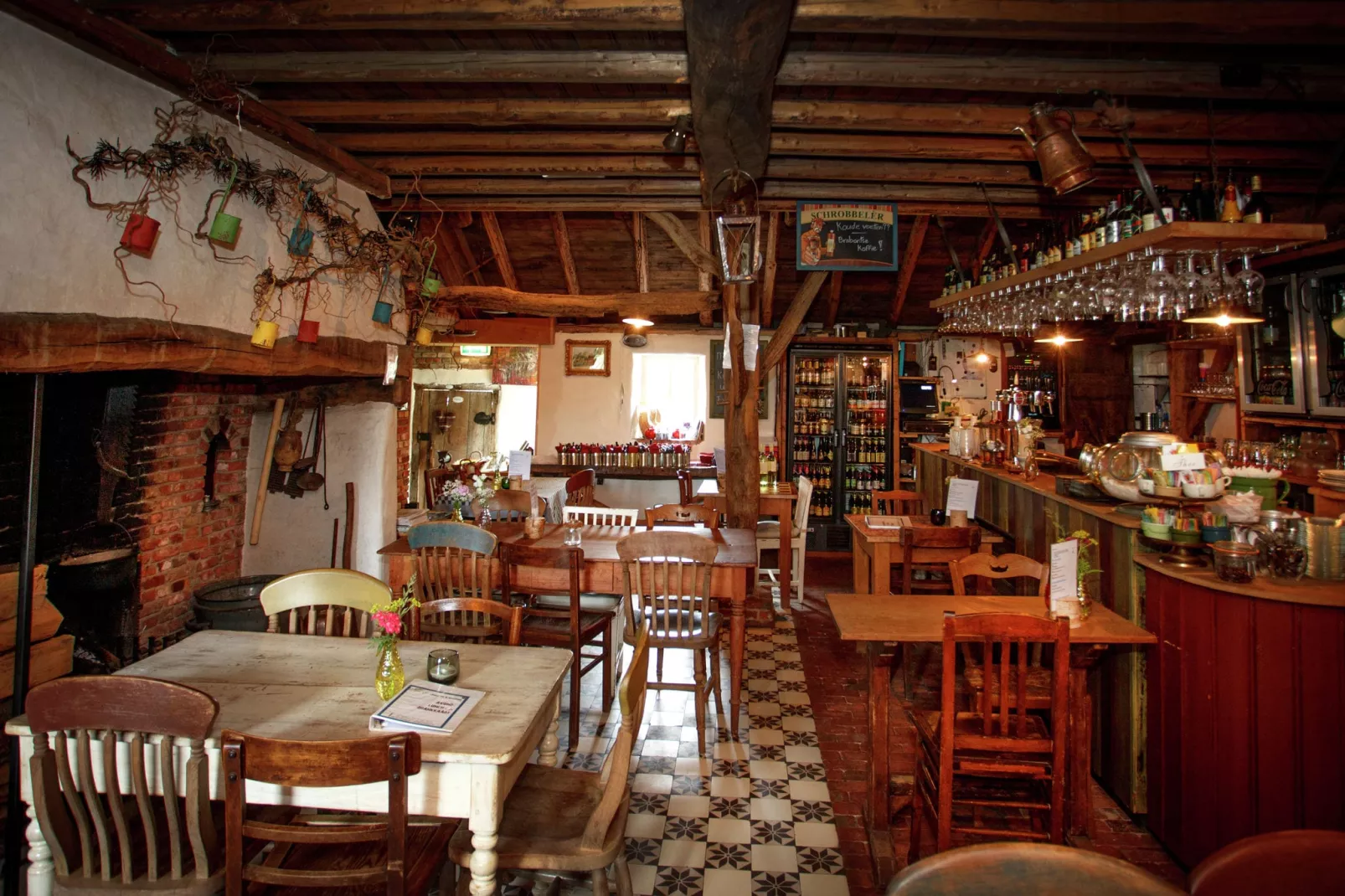 Landhoeve buitenman-équipements