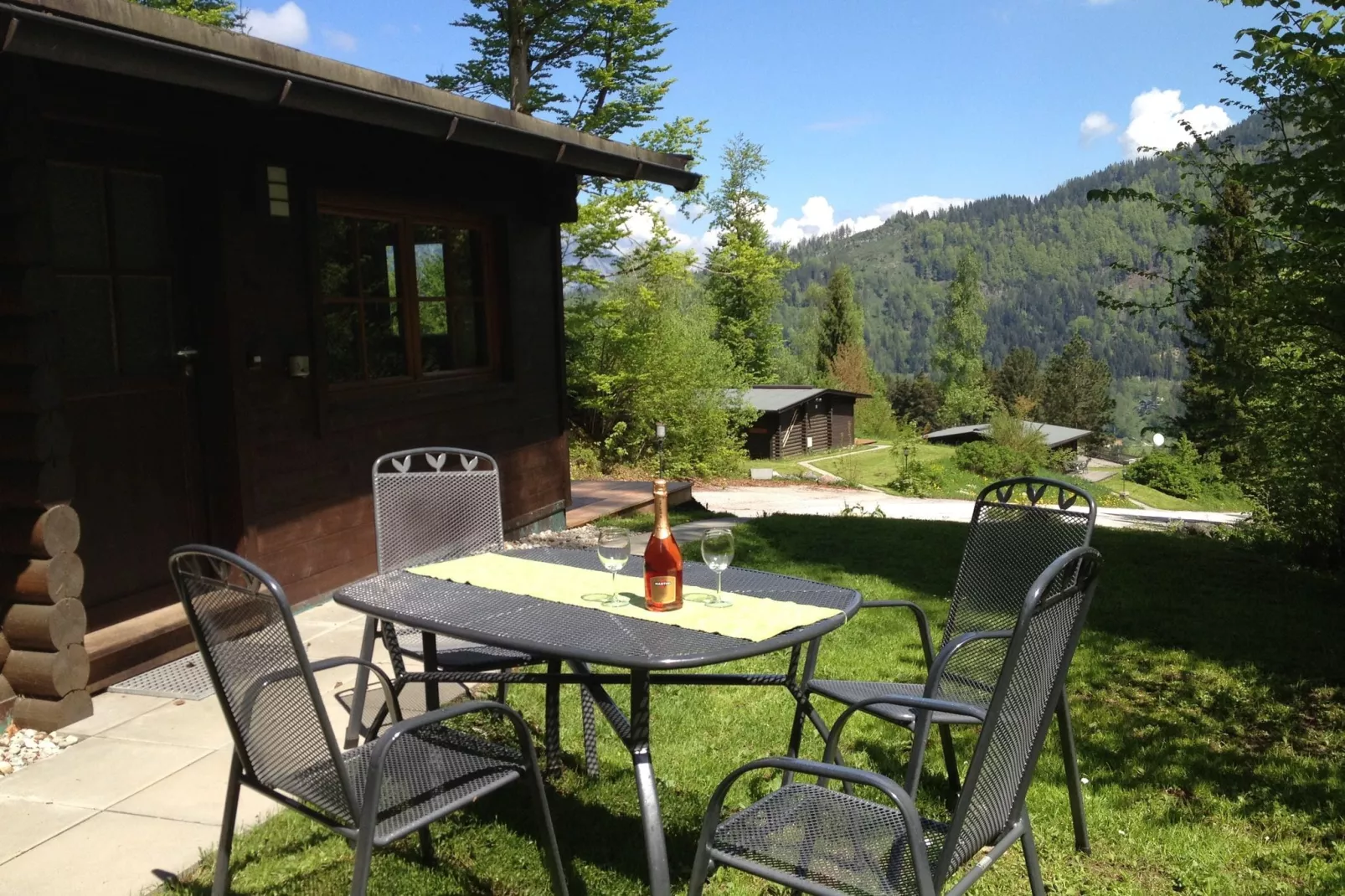Chalet Catharina im Brixental-Terrassenbalkon