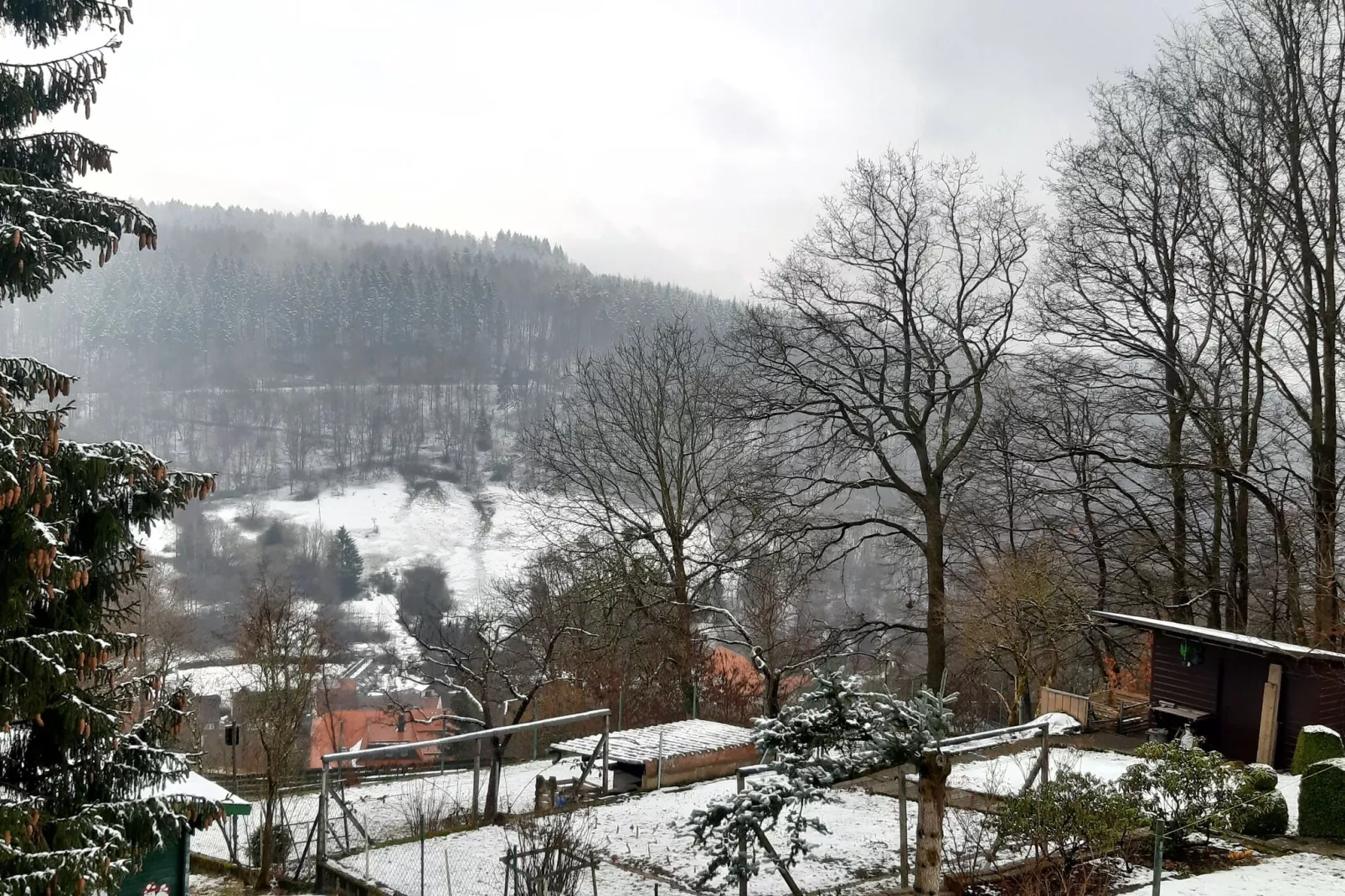 Ferienhaus 120 qm-Area winter 1km
