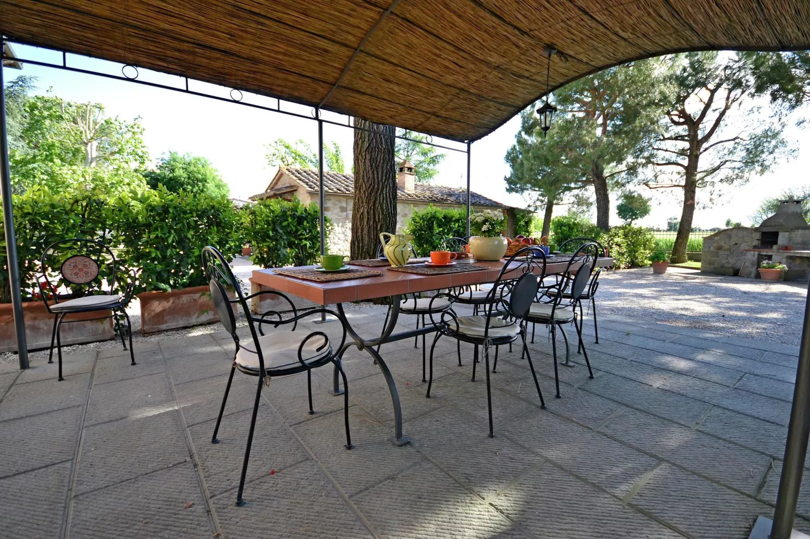 Villa i Pini-Terrace balcony