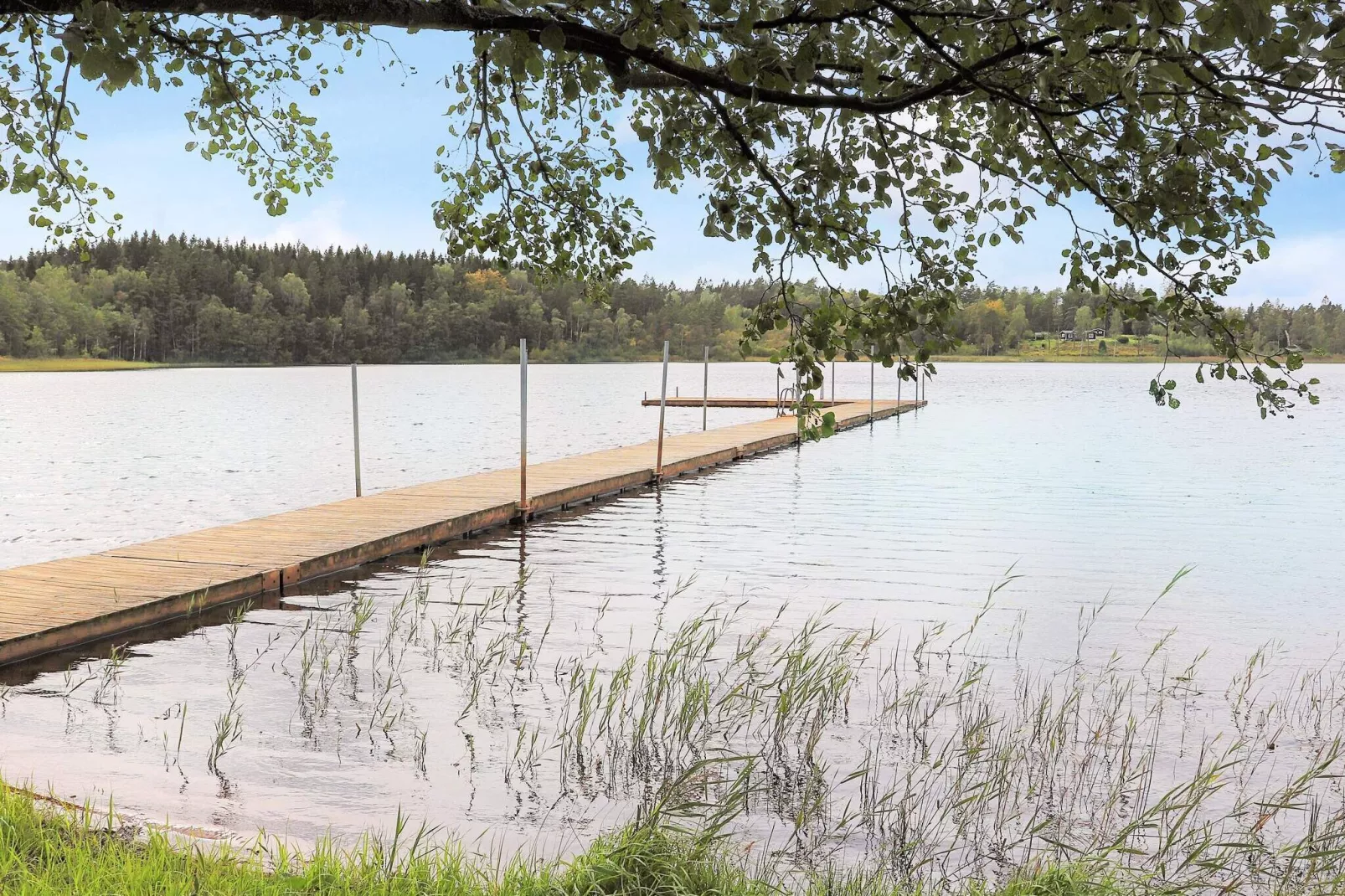 3 person holiday home in ÖRKELLJUNGA-Water view