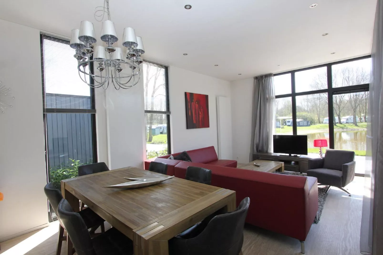 Resort Hooge Veluwe 6-Living room