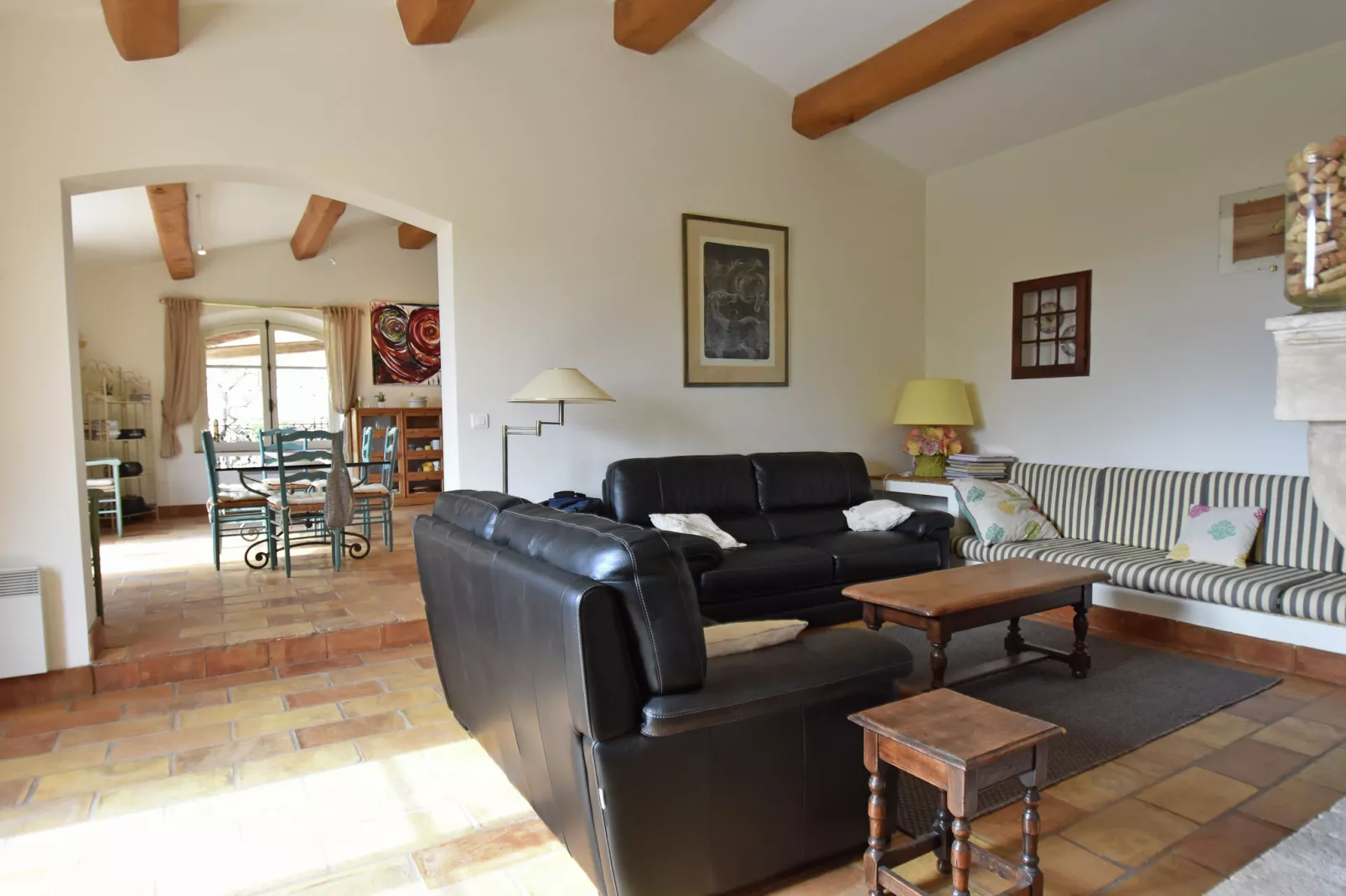 Mas des Olivettes-Living room
