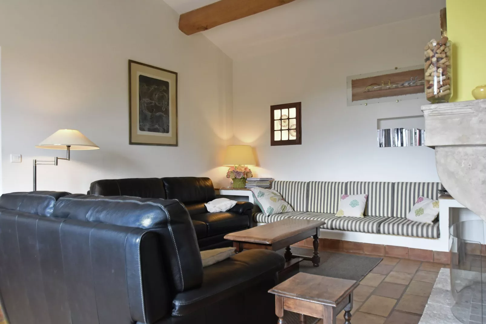 Mas des Olivettes-Living room
