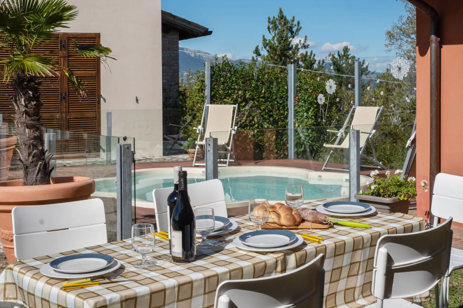 Borgo Tre-Terrassenbalkon