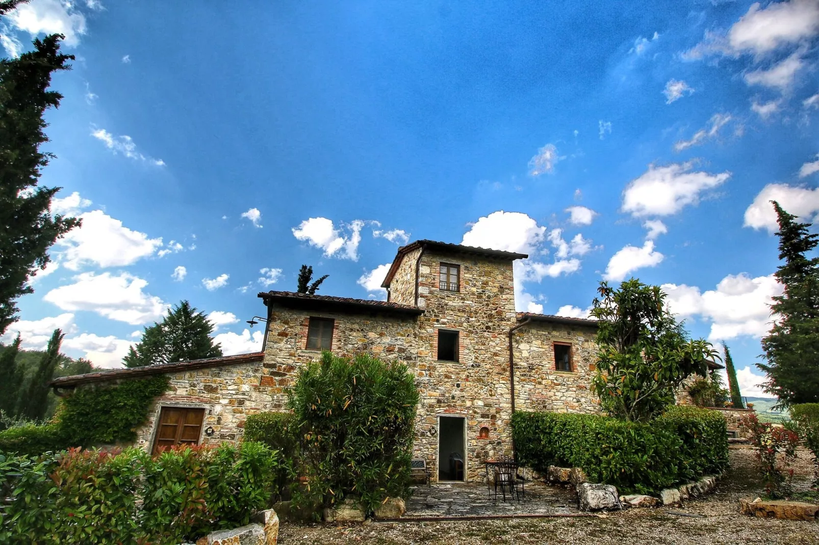 Villa Ulivo-Außenbereich Sommer