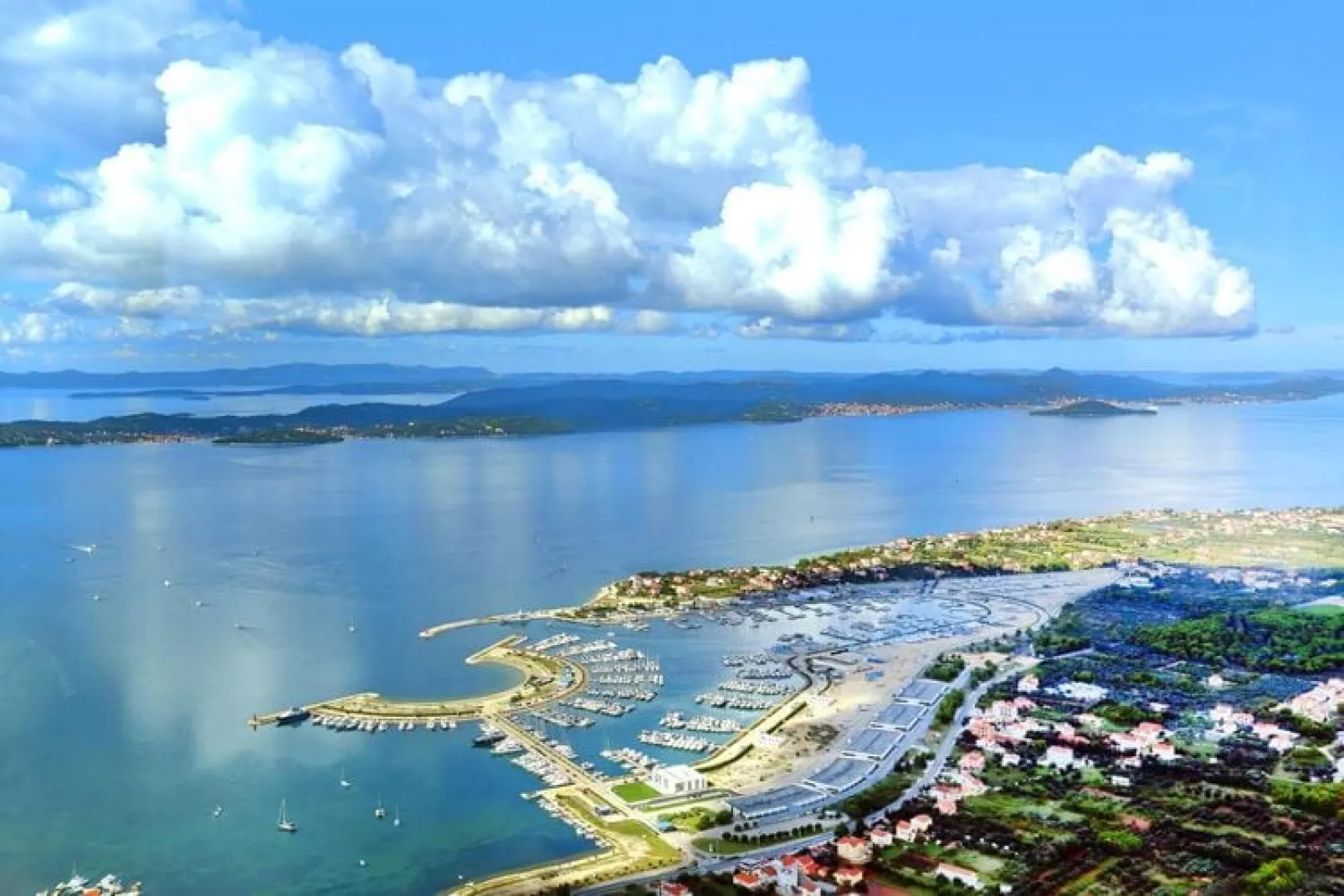Holiday resort Vile Dalmacija, Preko-3-Raum-App., Classic 4+2, ca. 42 qm für 6 Pers.-Water view