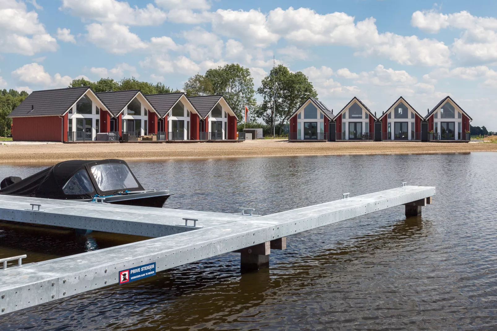 Waterpark Langelille 2-Gebiete Sommer 1 km