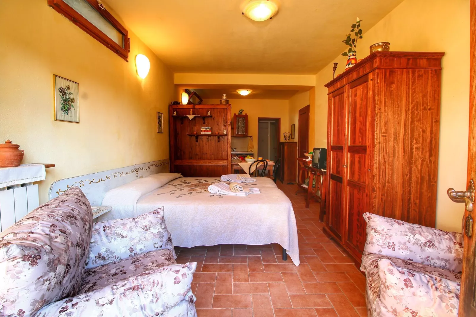 Villa Ulivo-Schlafzimmer