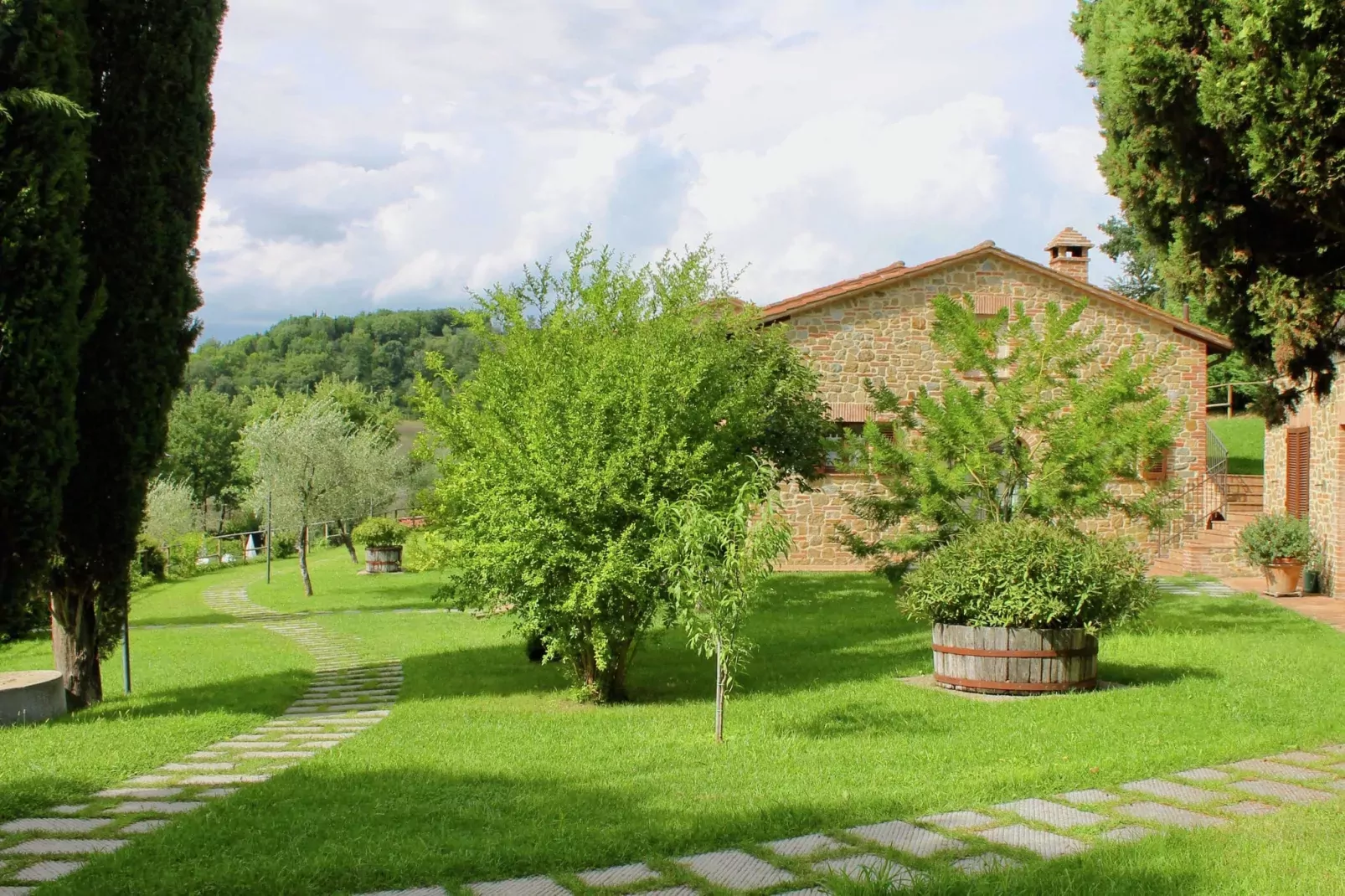 Palatre-Gardens summer