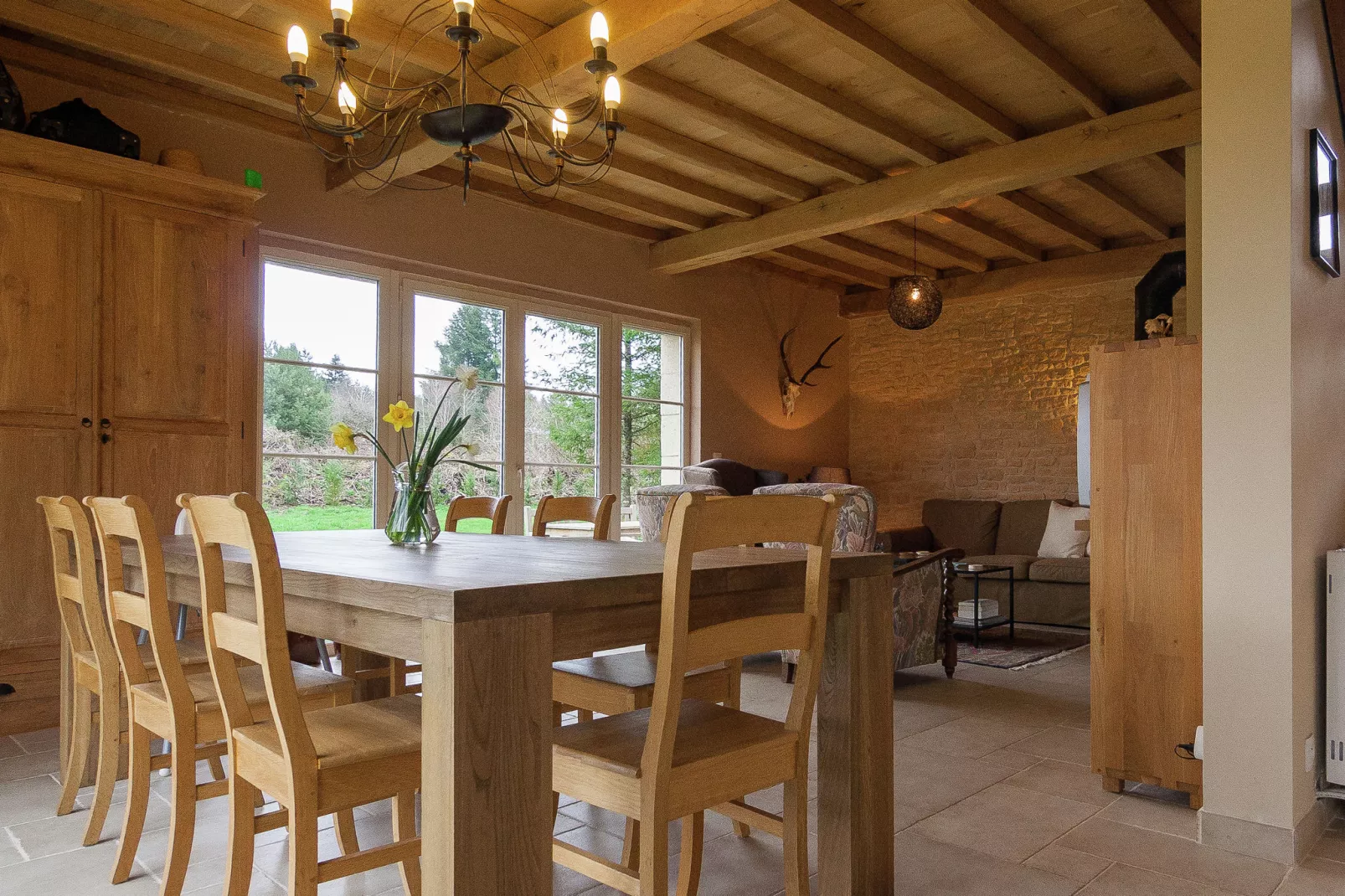 La grange des mille étoiles-Dining room