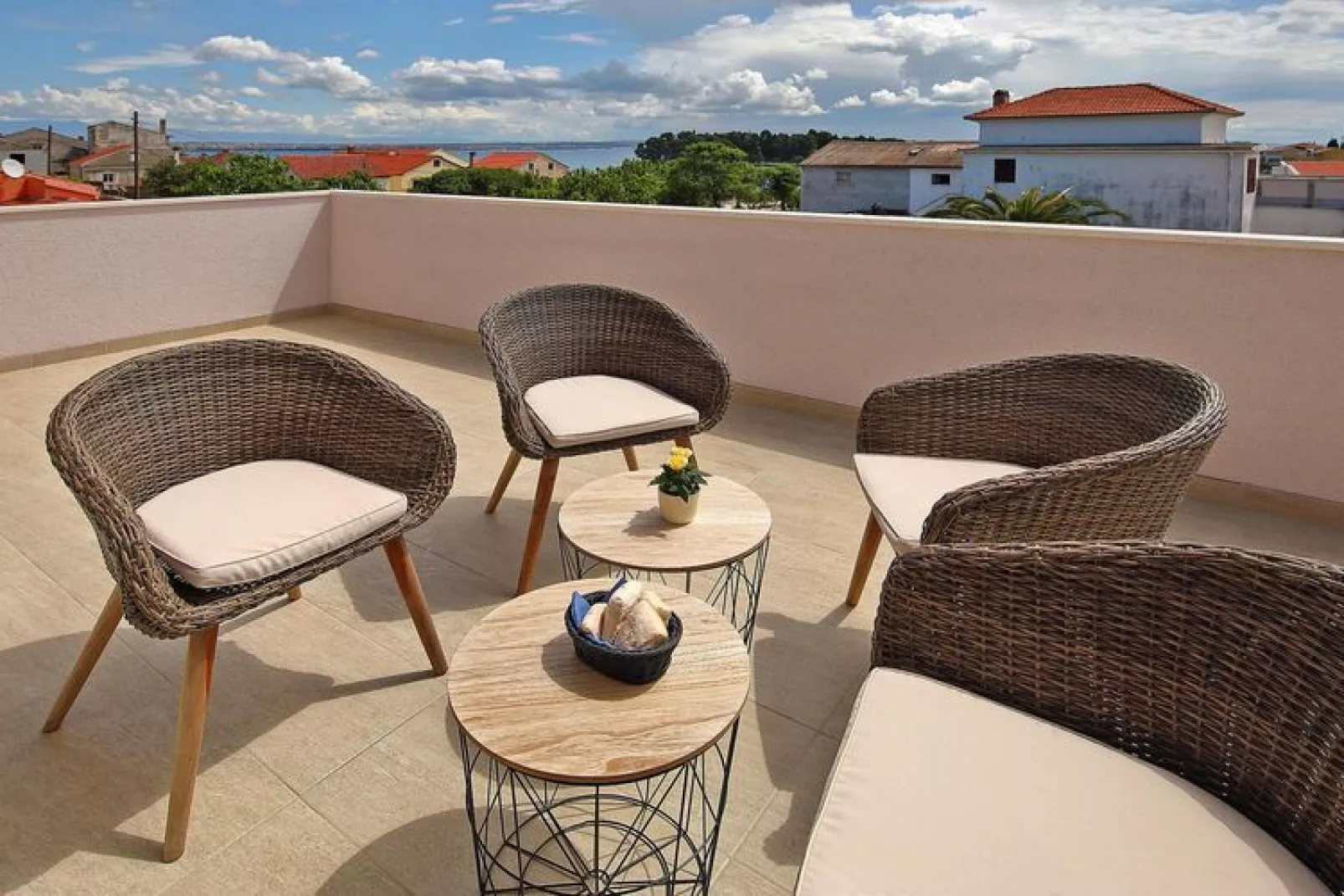 Holiday resort Vile Dalmacija, Preko-3-Raum-App., Superior 4, ca. 45 qm, für 4 Pers.-Terrace