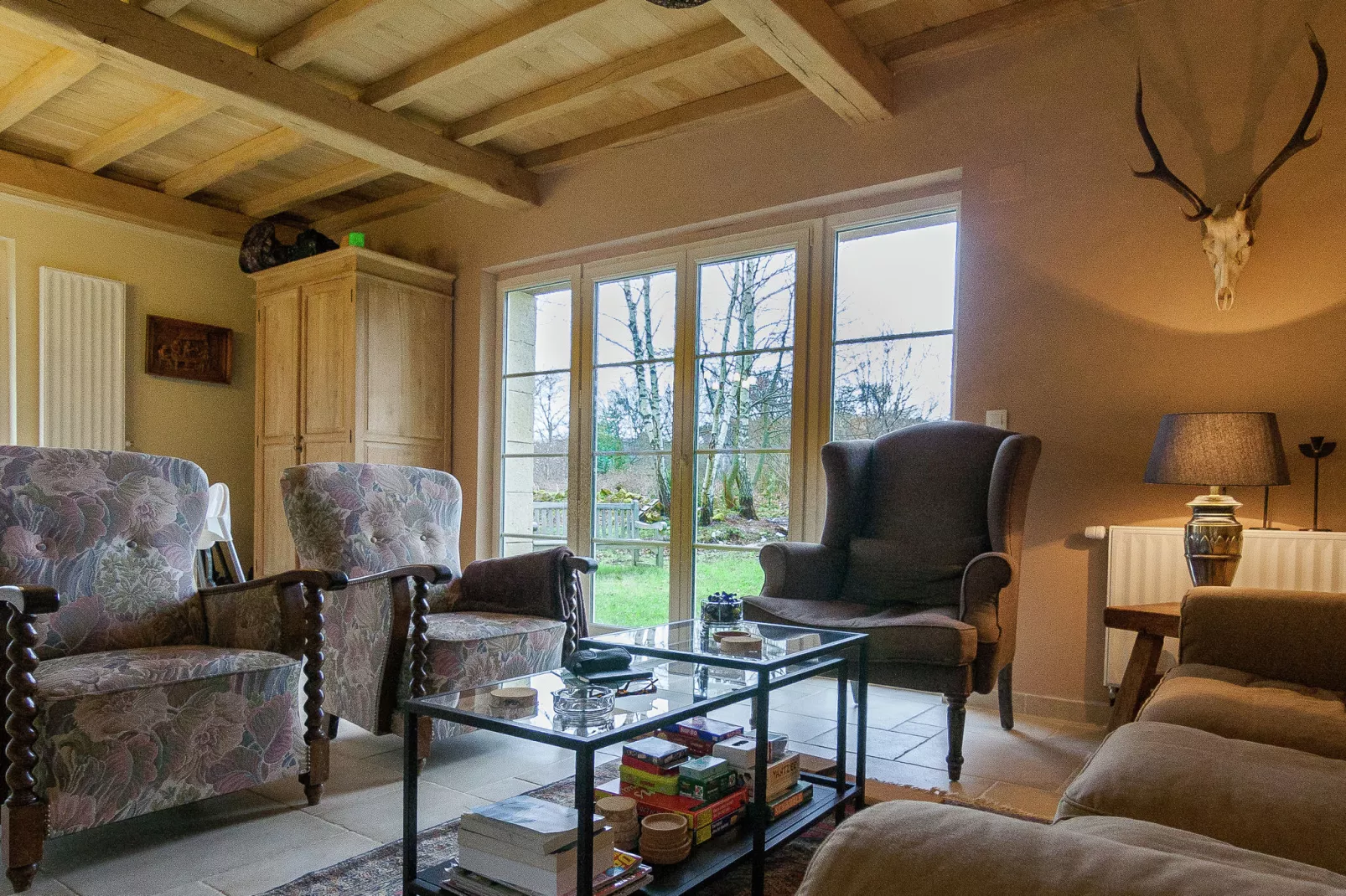 La grange des mille étoiles-Living room