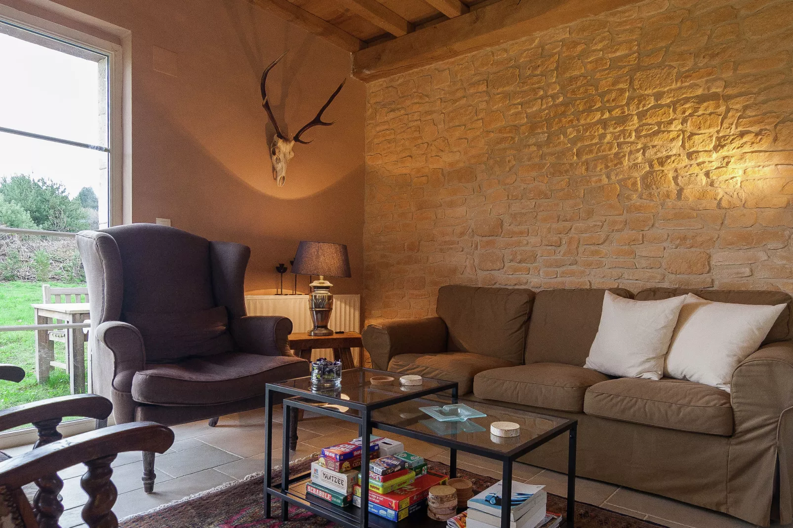 La grange des mille étoiles-Living room