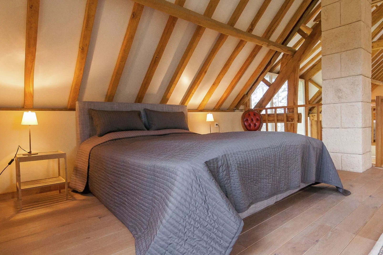 La grange des mille étoiles-Bedroom