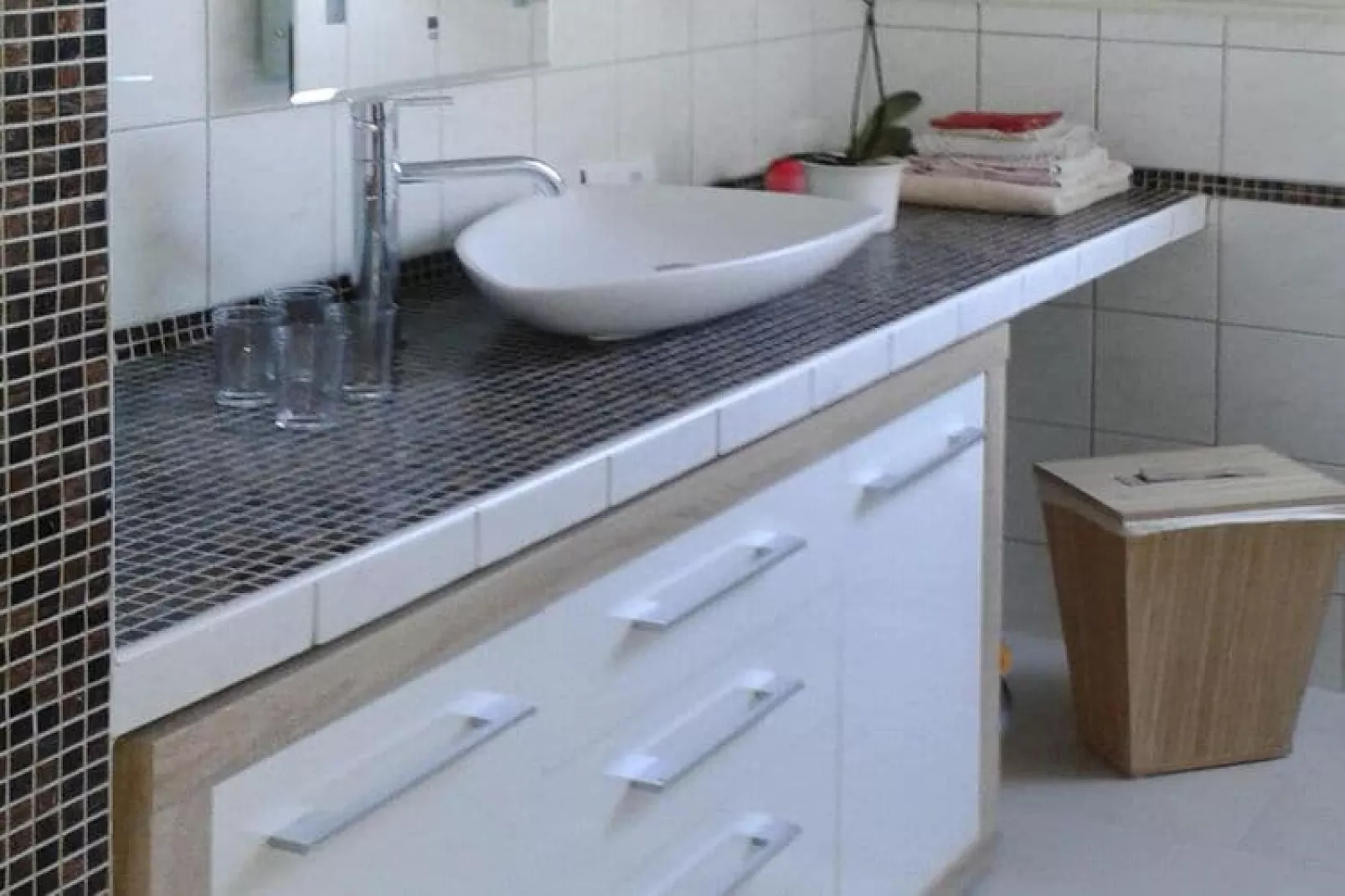 Ferienwohnung Dreiländerblick Görlitz-Salle de bain